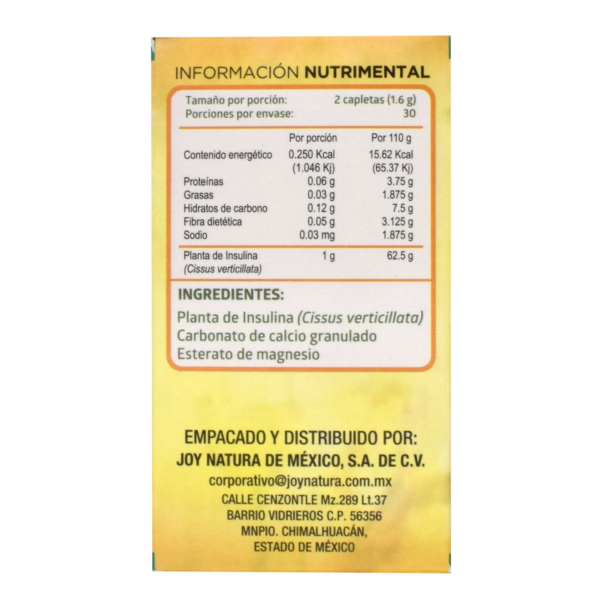 Insulina Planta 60 Cap