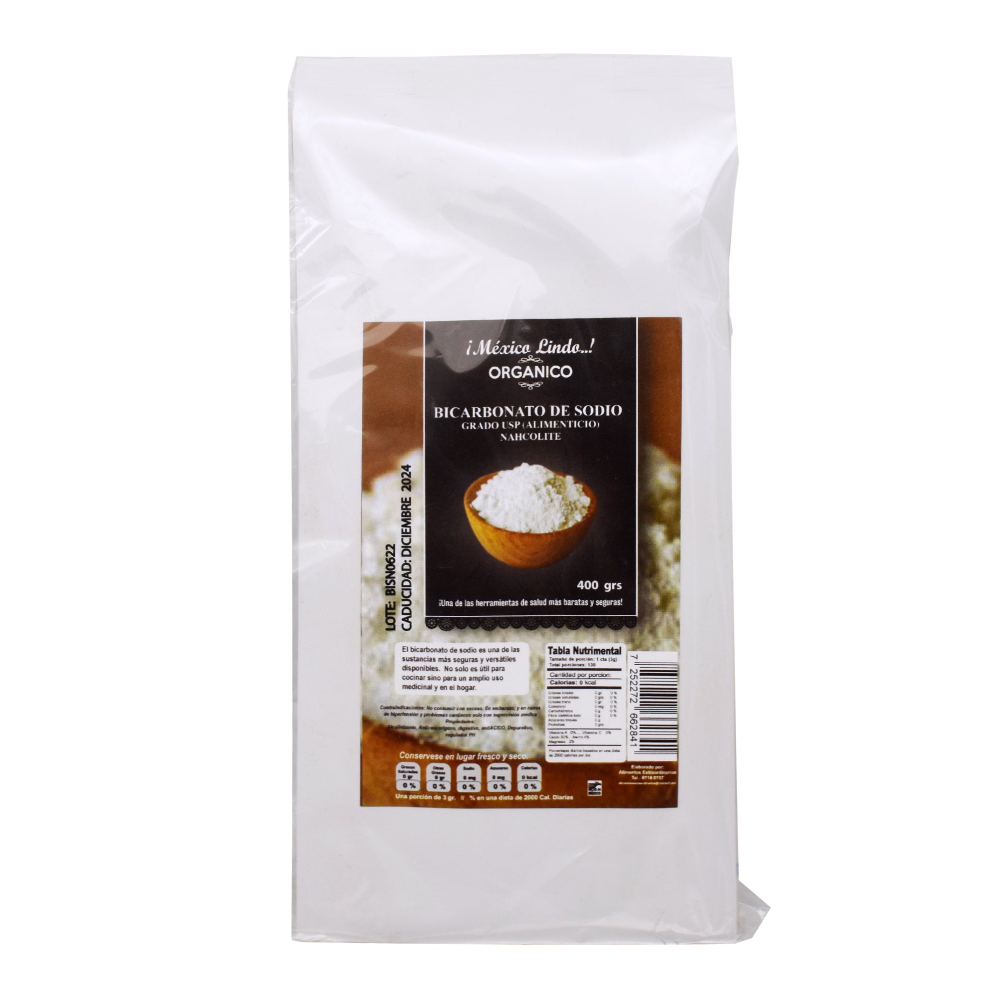 Bicarbonato De Sodio 400 G