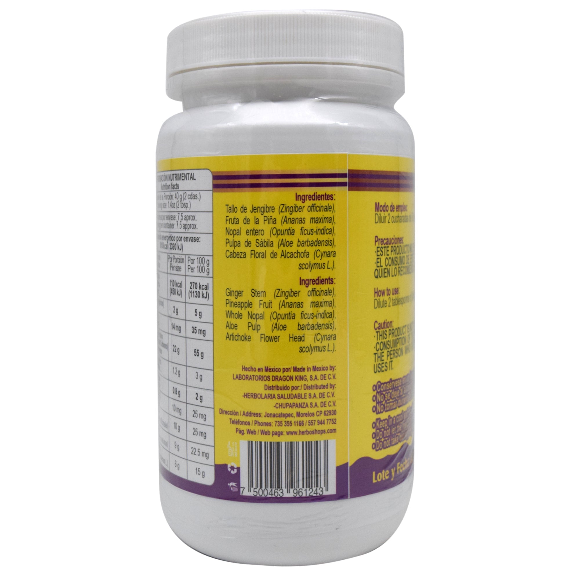 Fibra De Jengibre 300 G