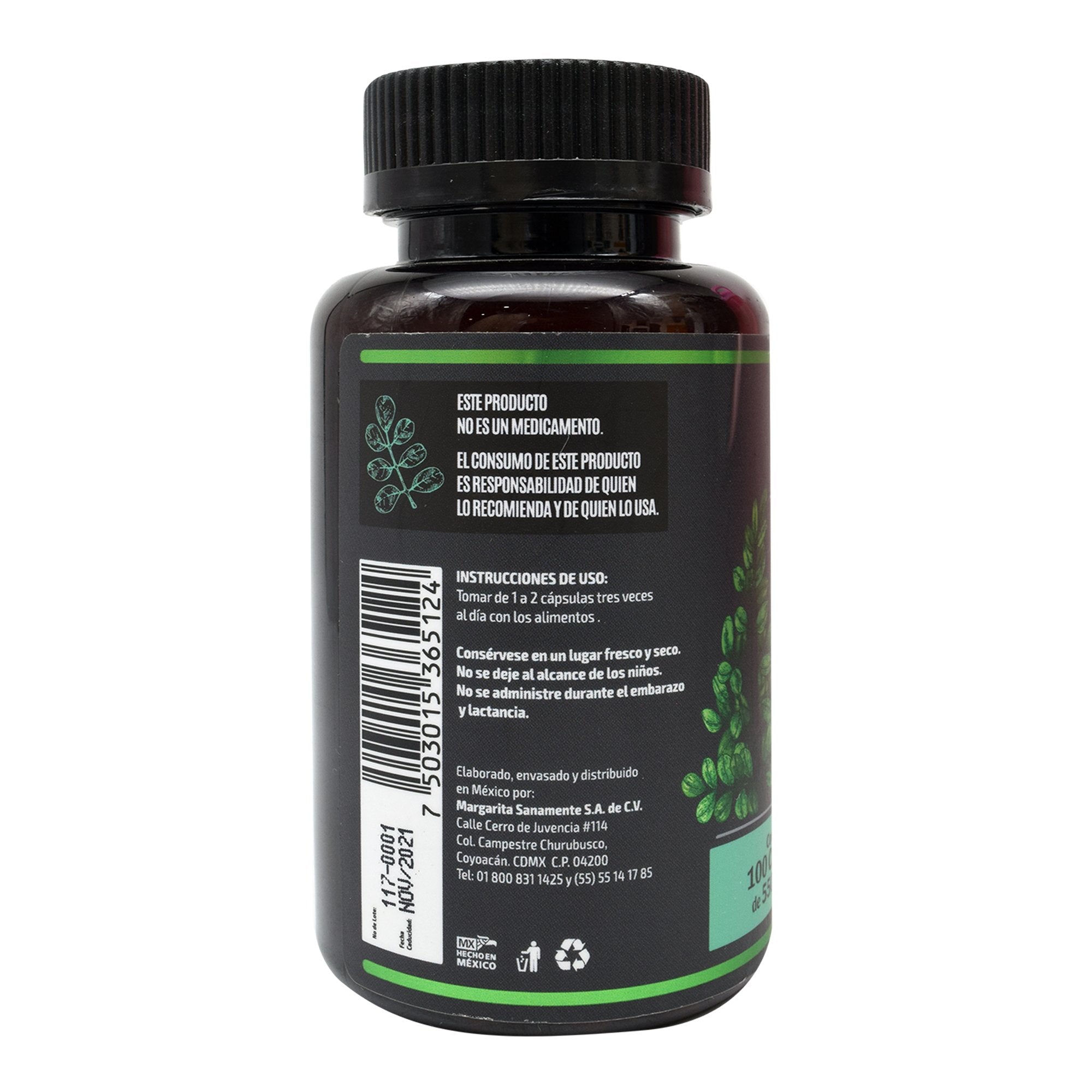 Moringa Organica 100 Cap