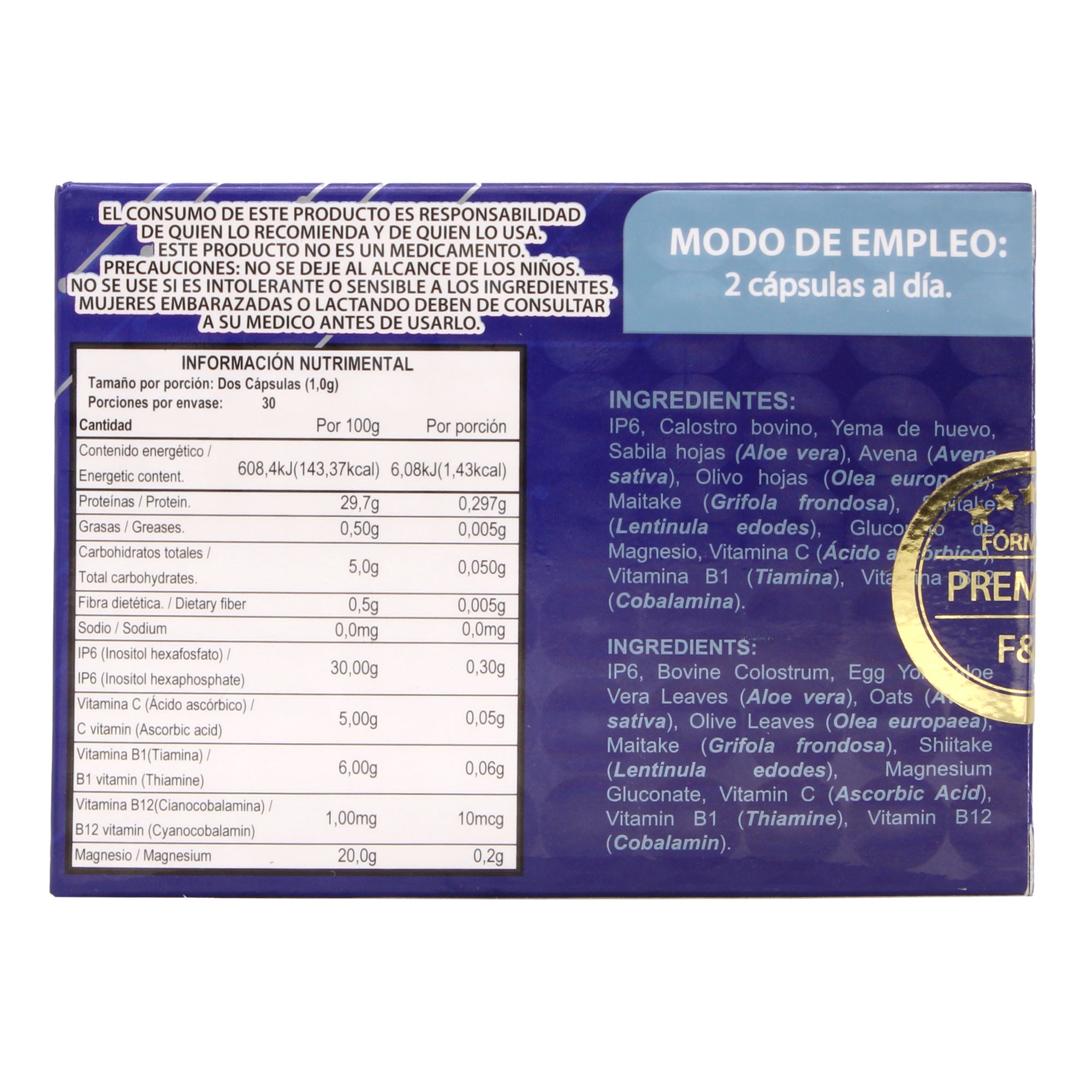 Factor De Transferencia 60 Caps
