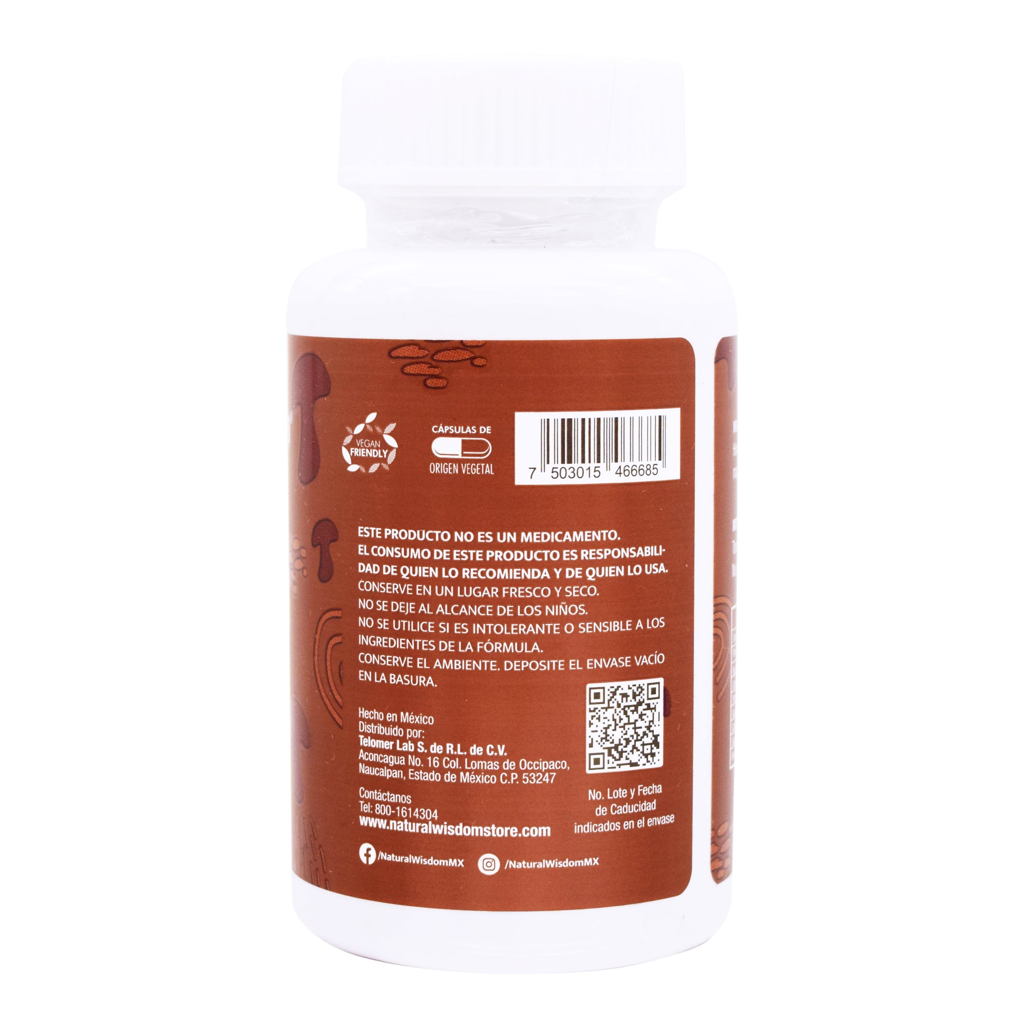 Ganoderma Hongo Reishi 60 Cap