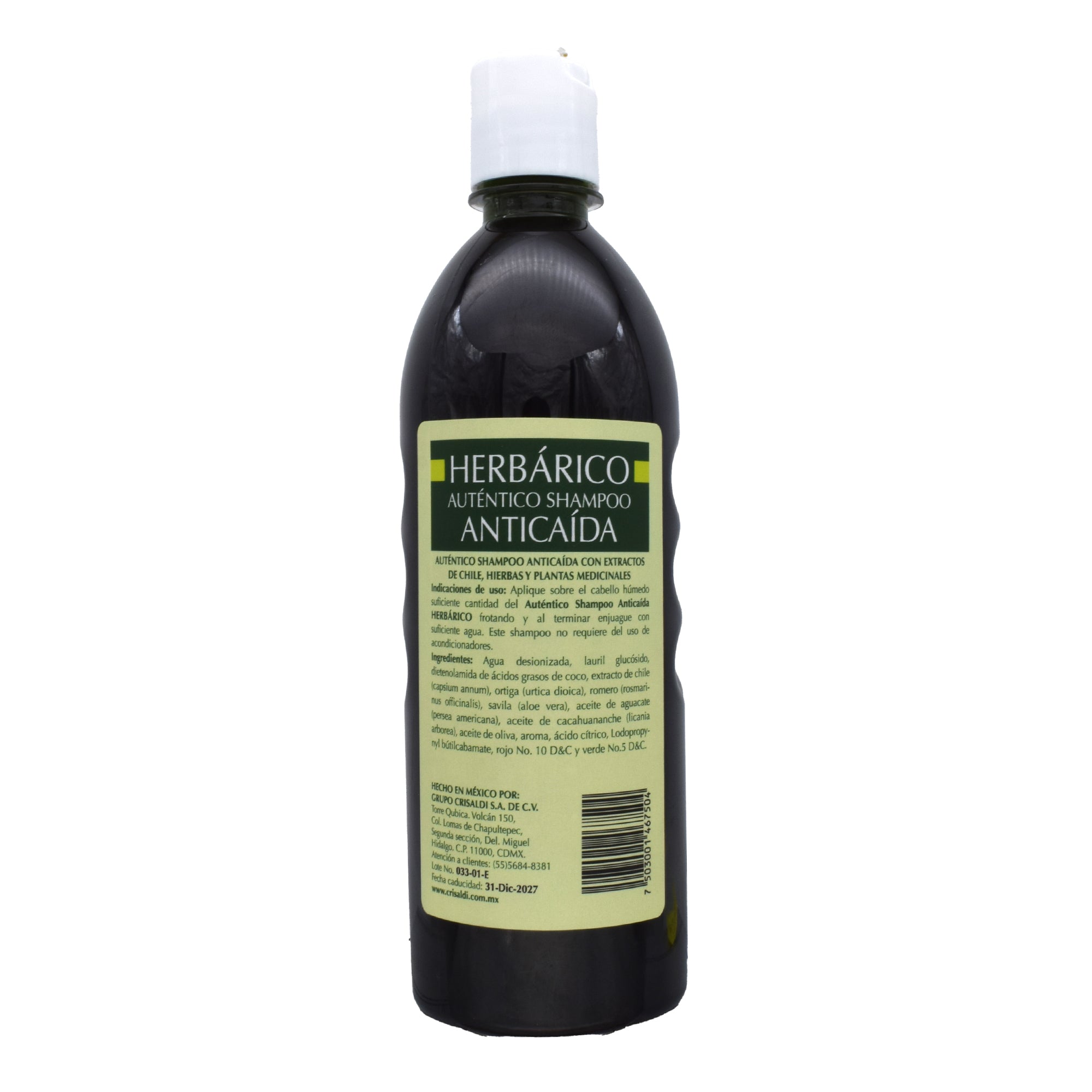 Shampoo Herbarico Anticaida 600 Ml