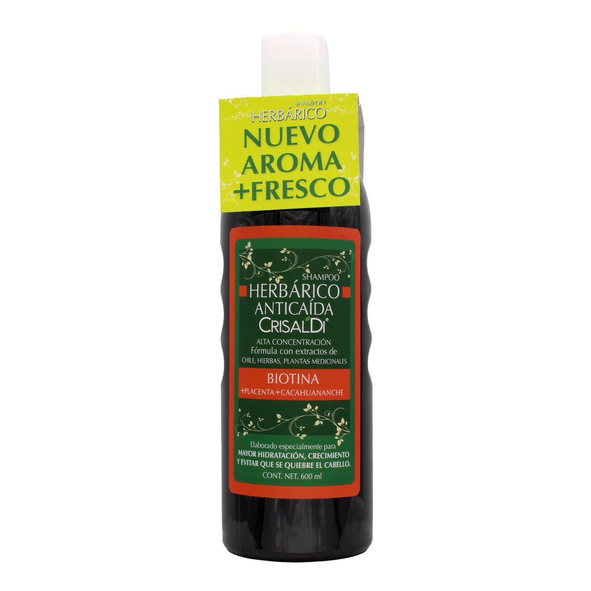 Shampoo Anticaida Con Biotina 600 Ml