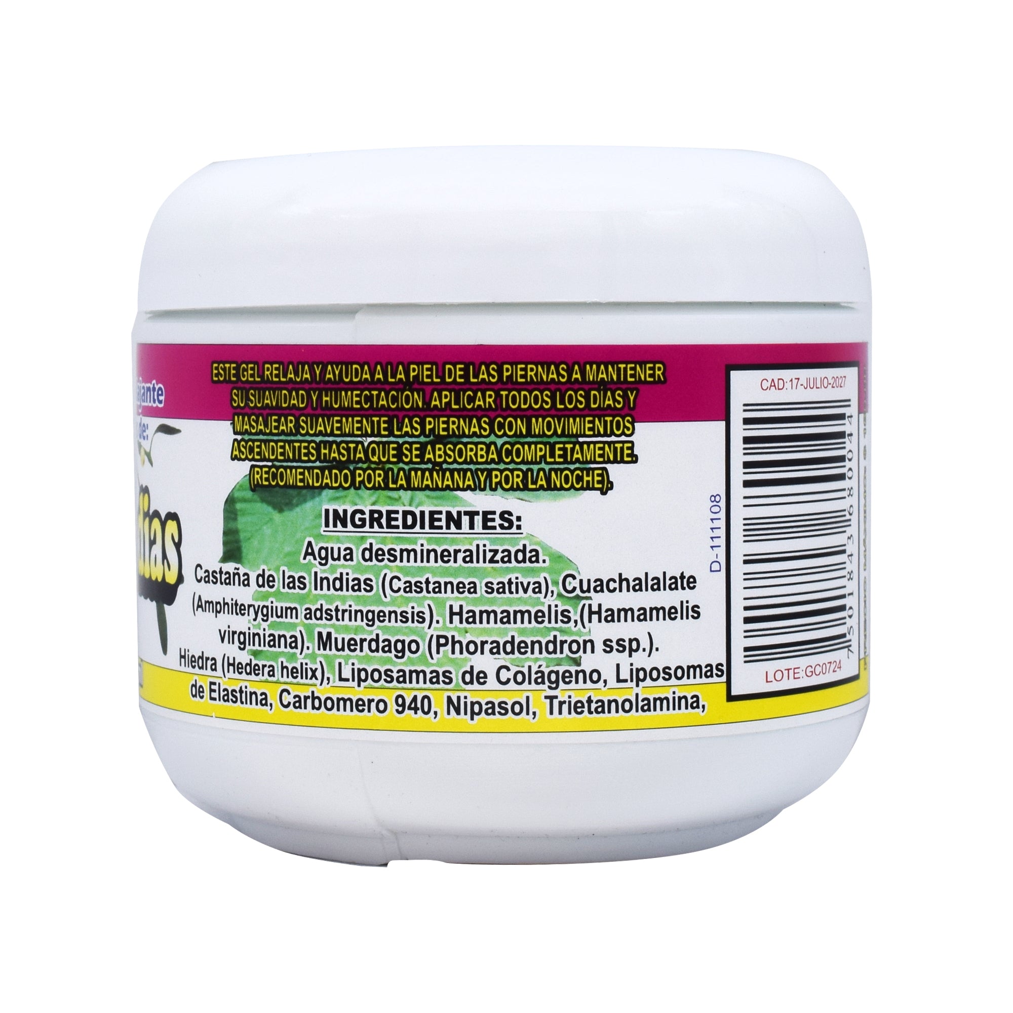 Gel De Castano De Indias 400 Ml