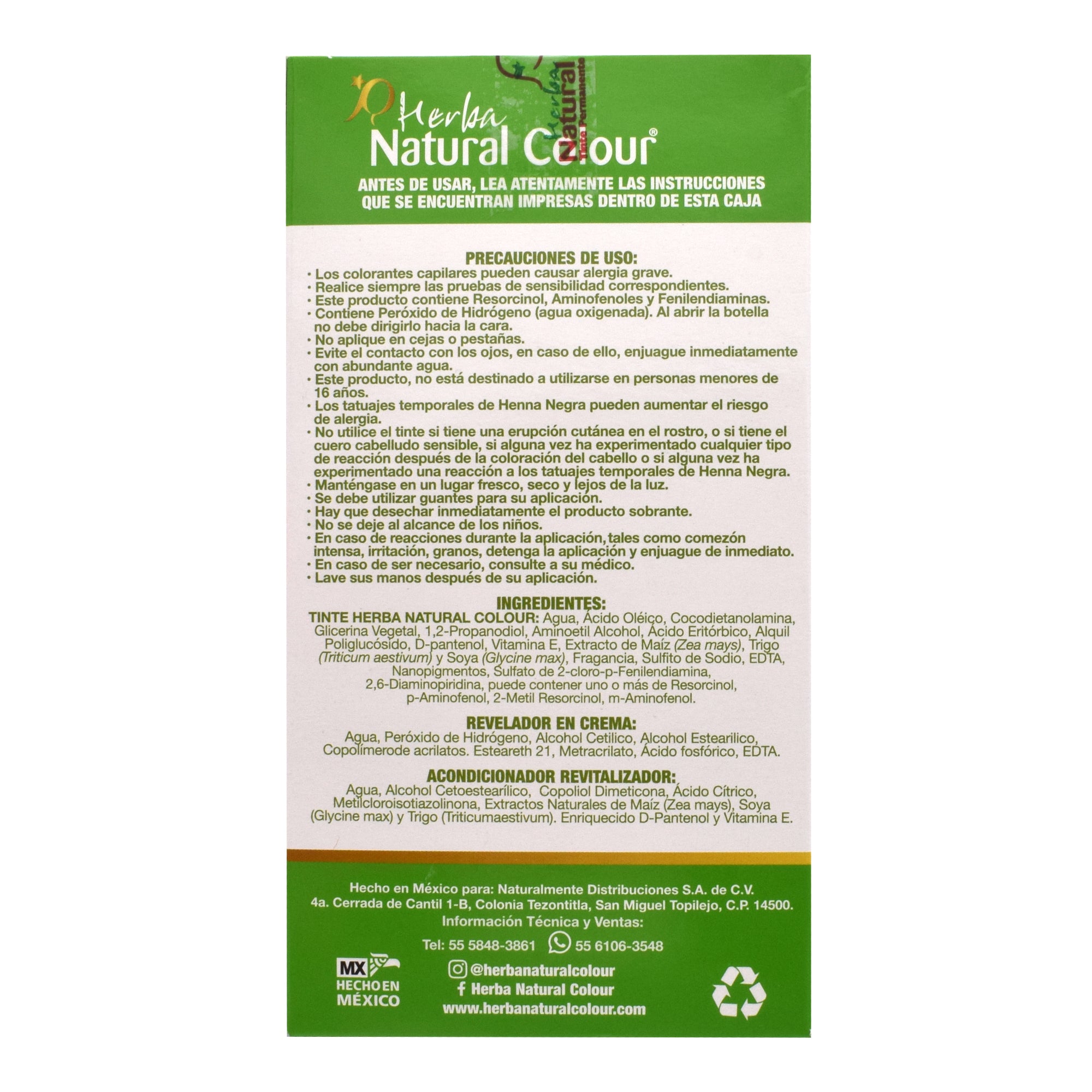 Tinte Castano Cobrizo 150 Ml