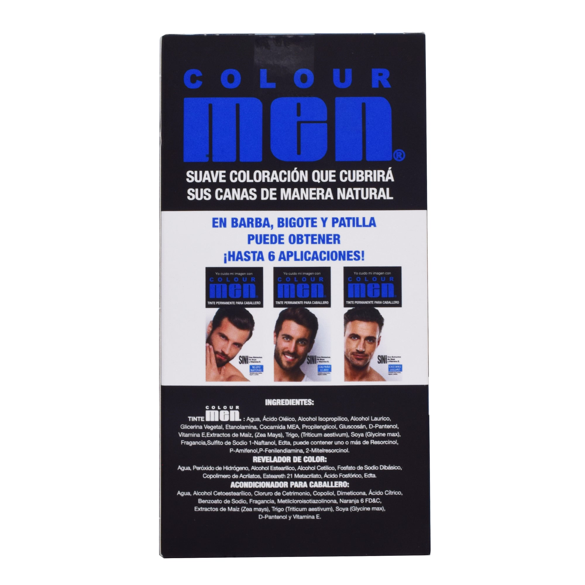 Tinte Colour Men Negro Natural 110 Ml