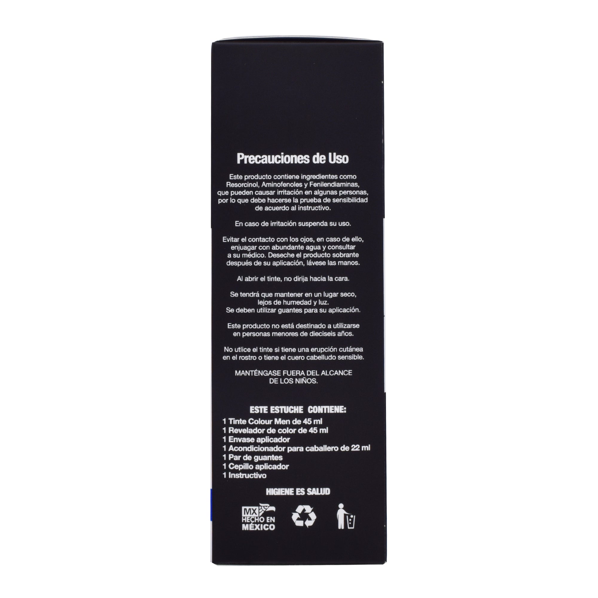 Tinte Colour Men Negro Natural 110 Ml