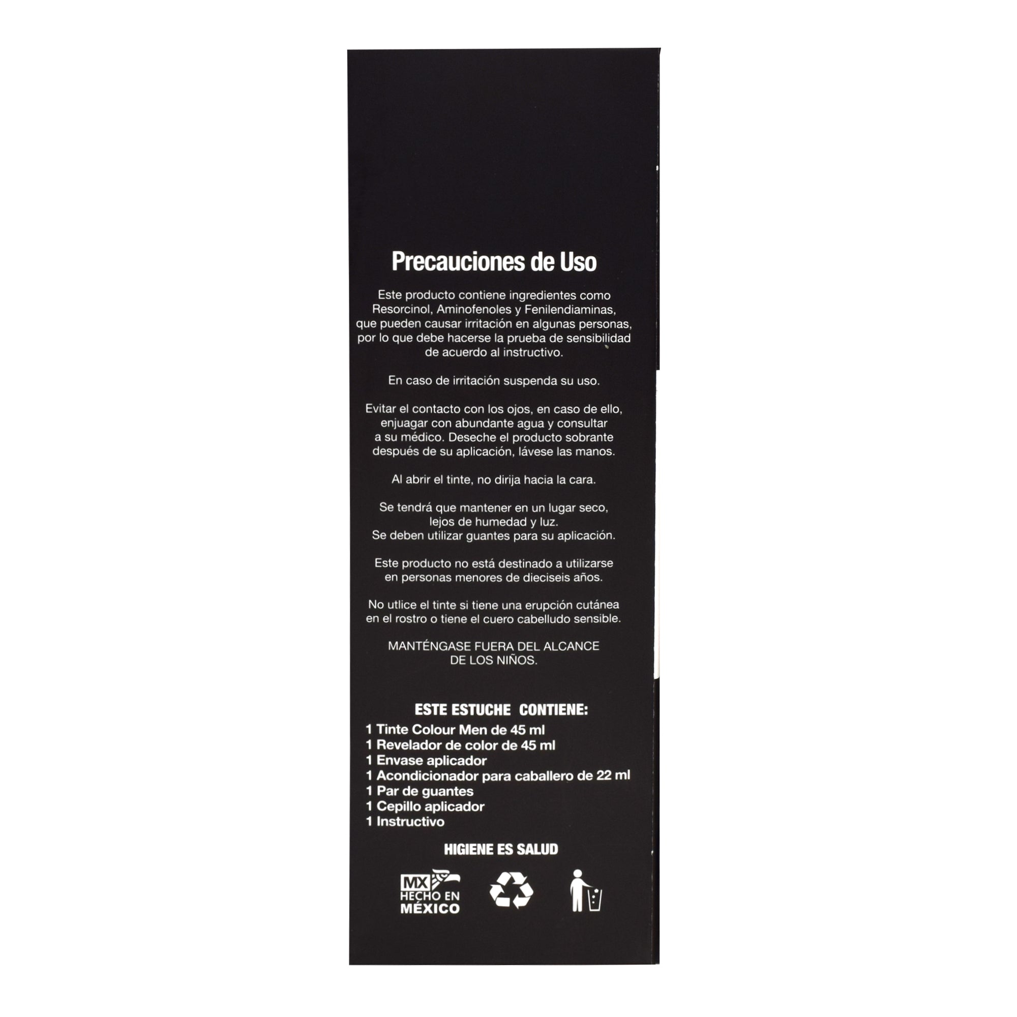 Tinte Colour Men Castano Oscuro 110 Ml