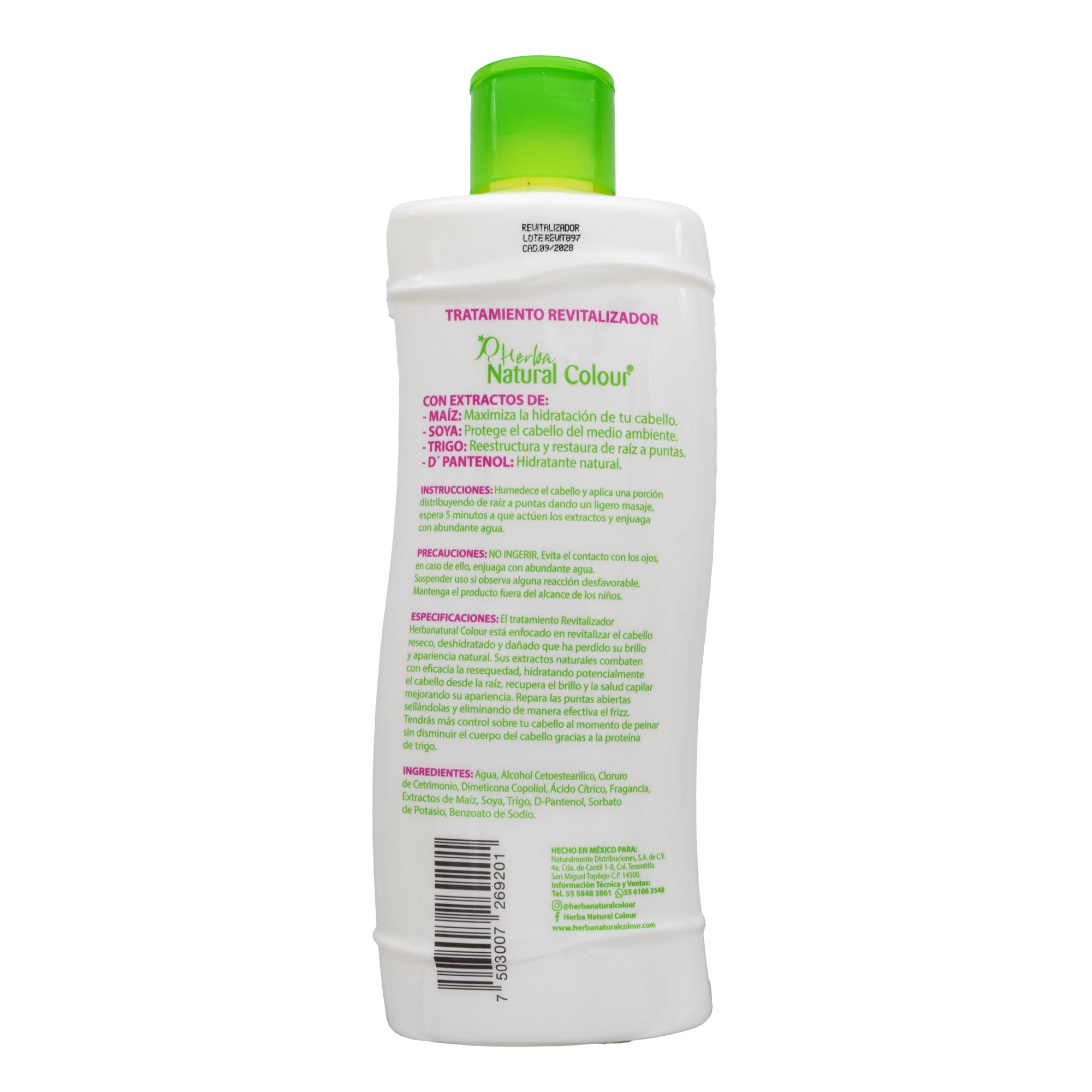 Tratamiento Revitalizador Con Extracto De Maiz 550 Ml