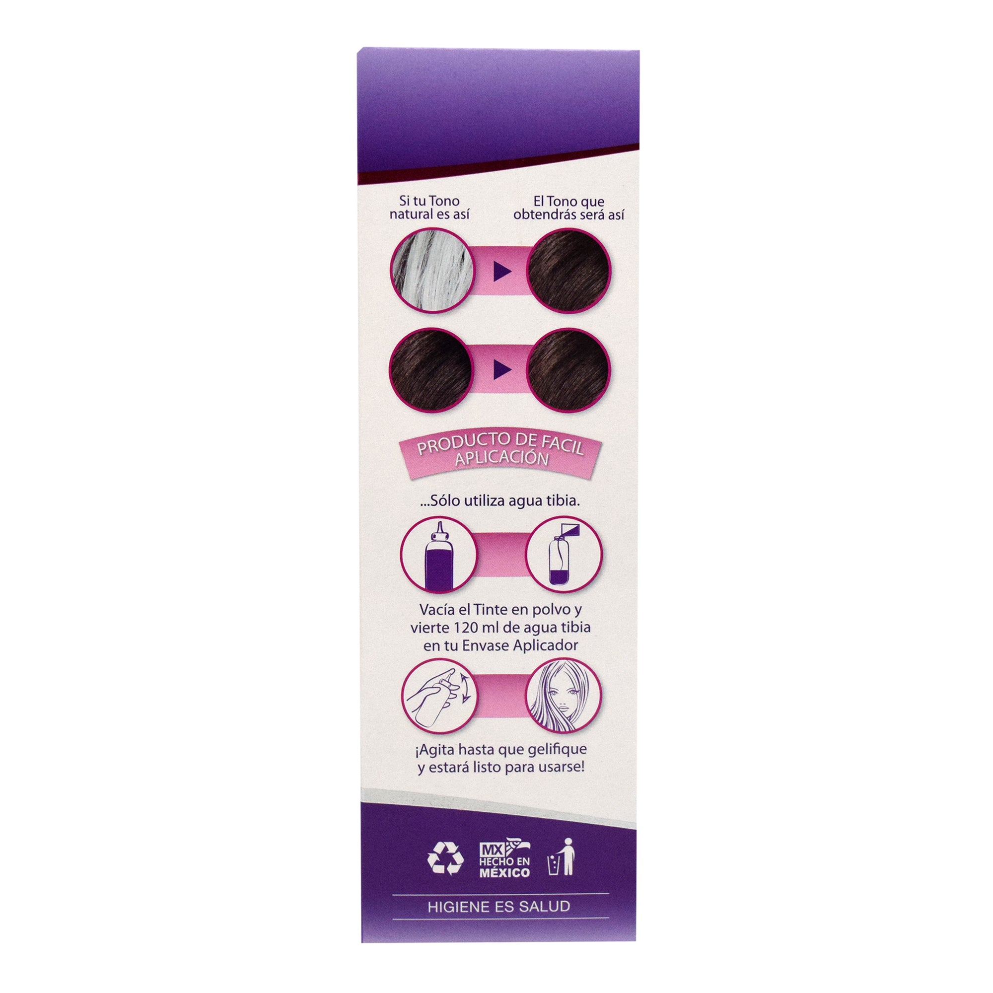 Tinte Al Agua Castano Claro 10 G