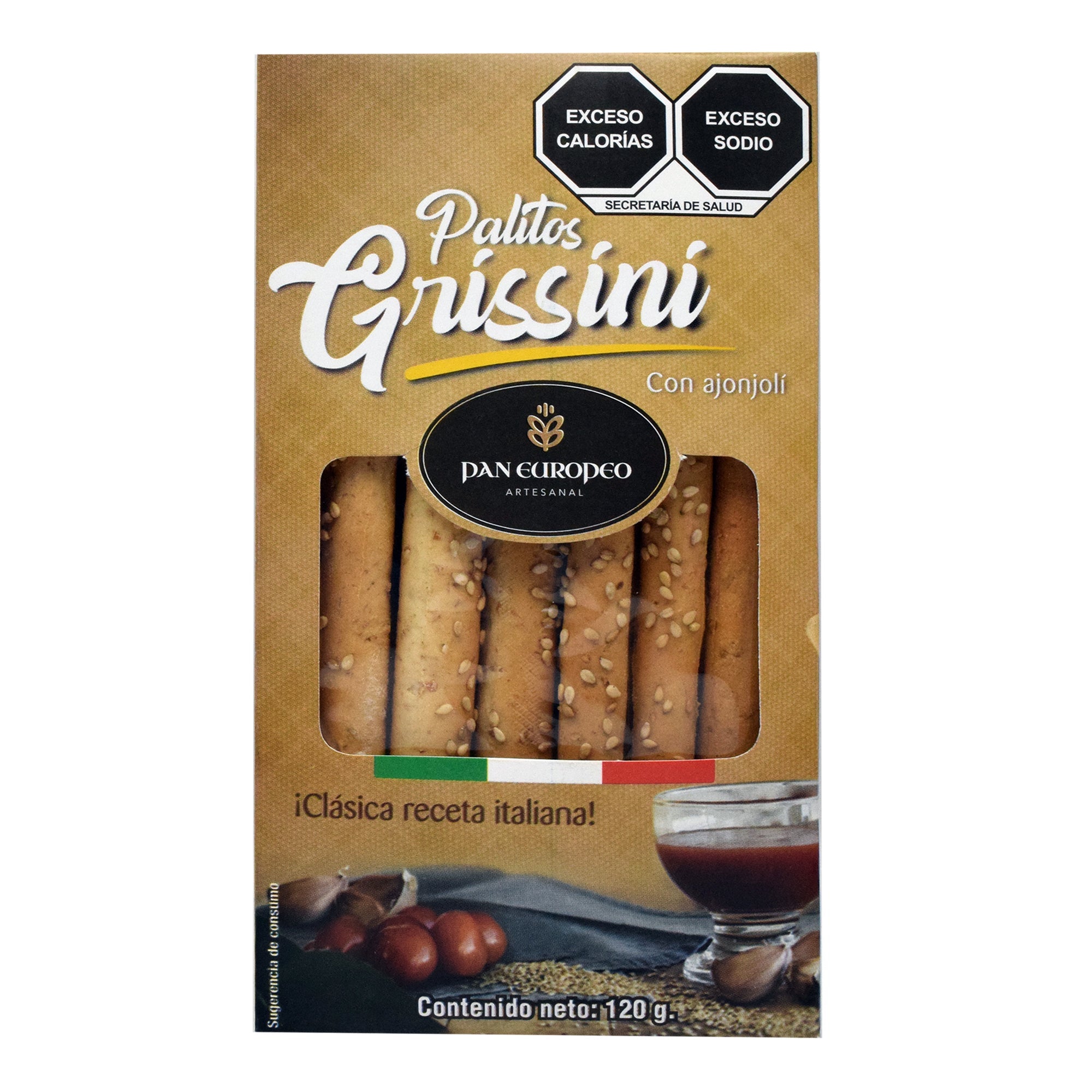 Palitos Con Ajonjoli 120 G