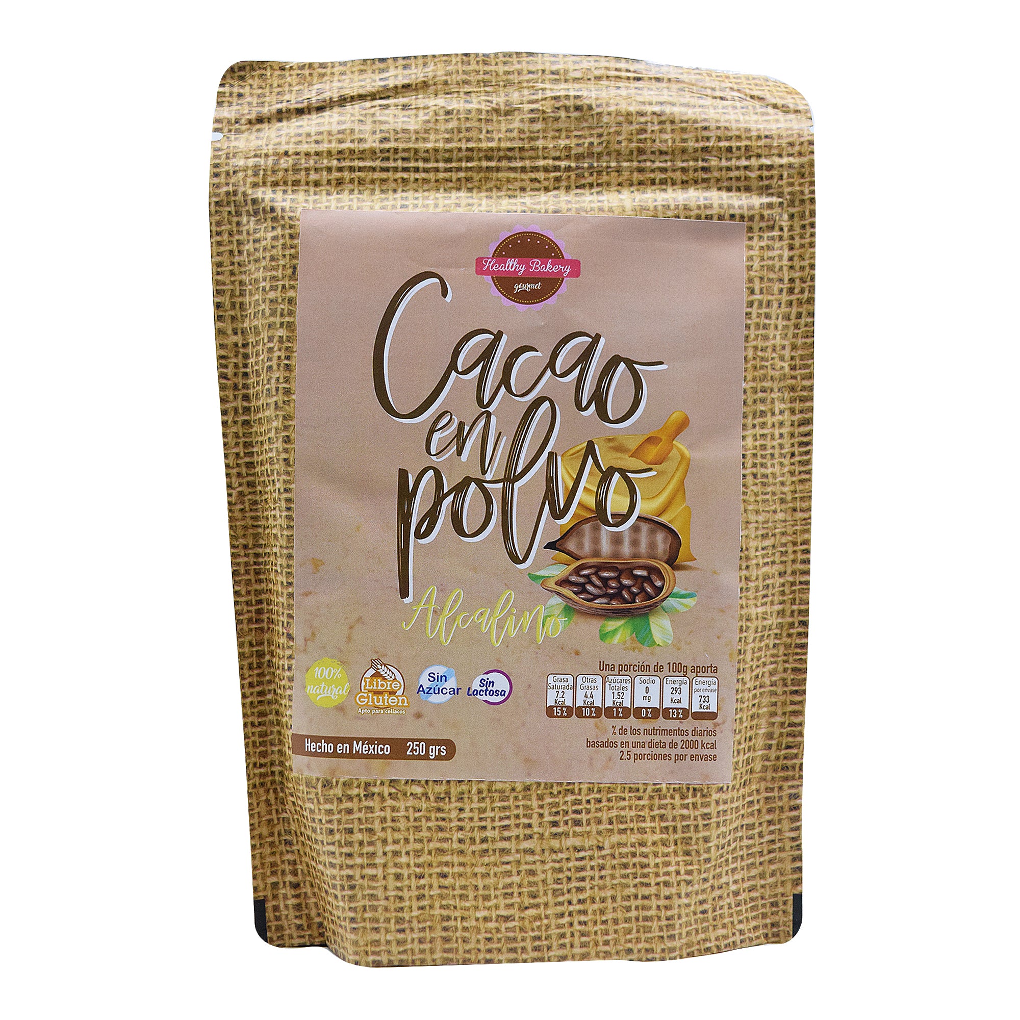 Cacao En Polvo Alcalino 250 G