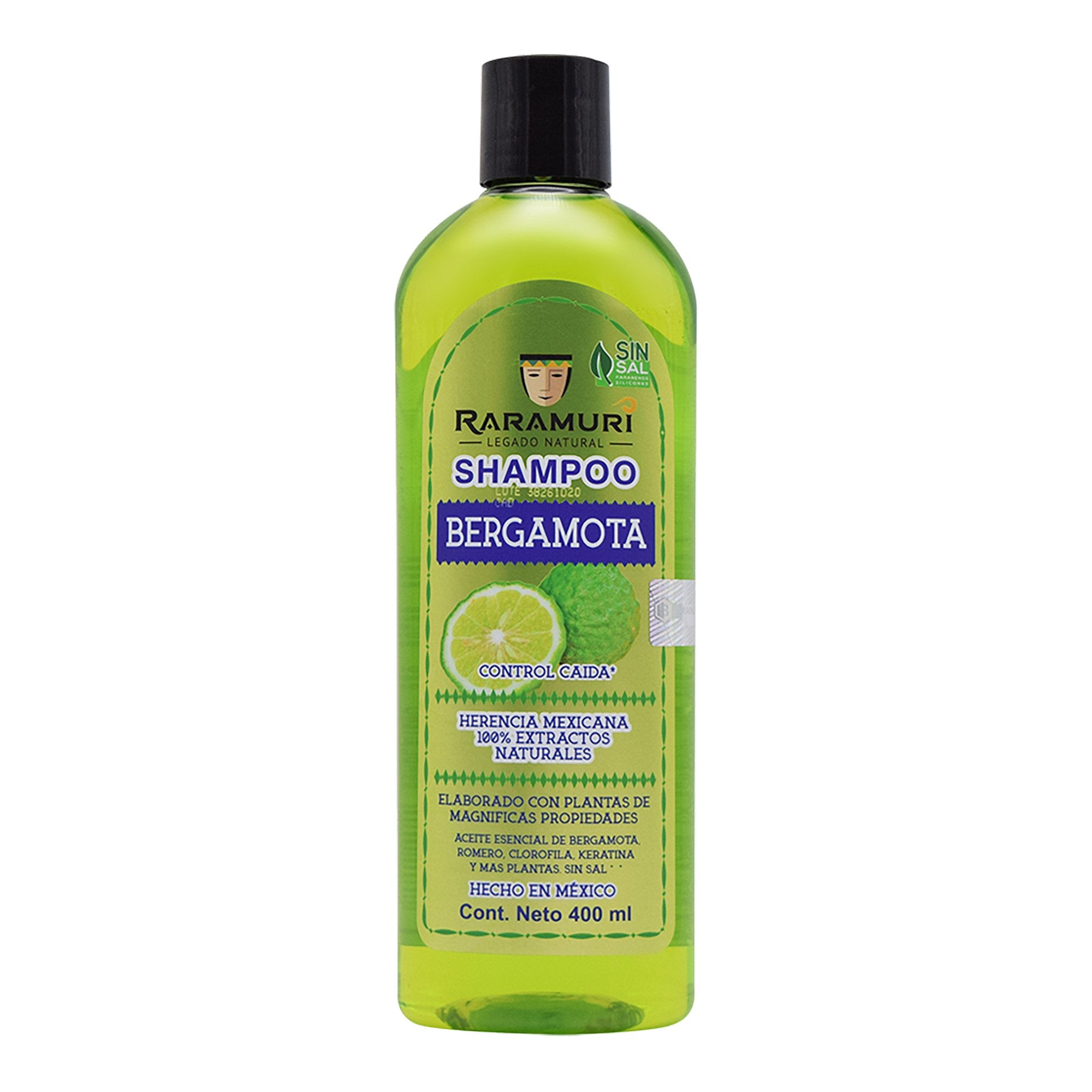 Shampoo Bergamota 400 Ml