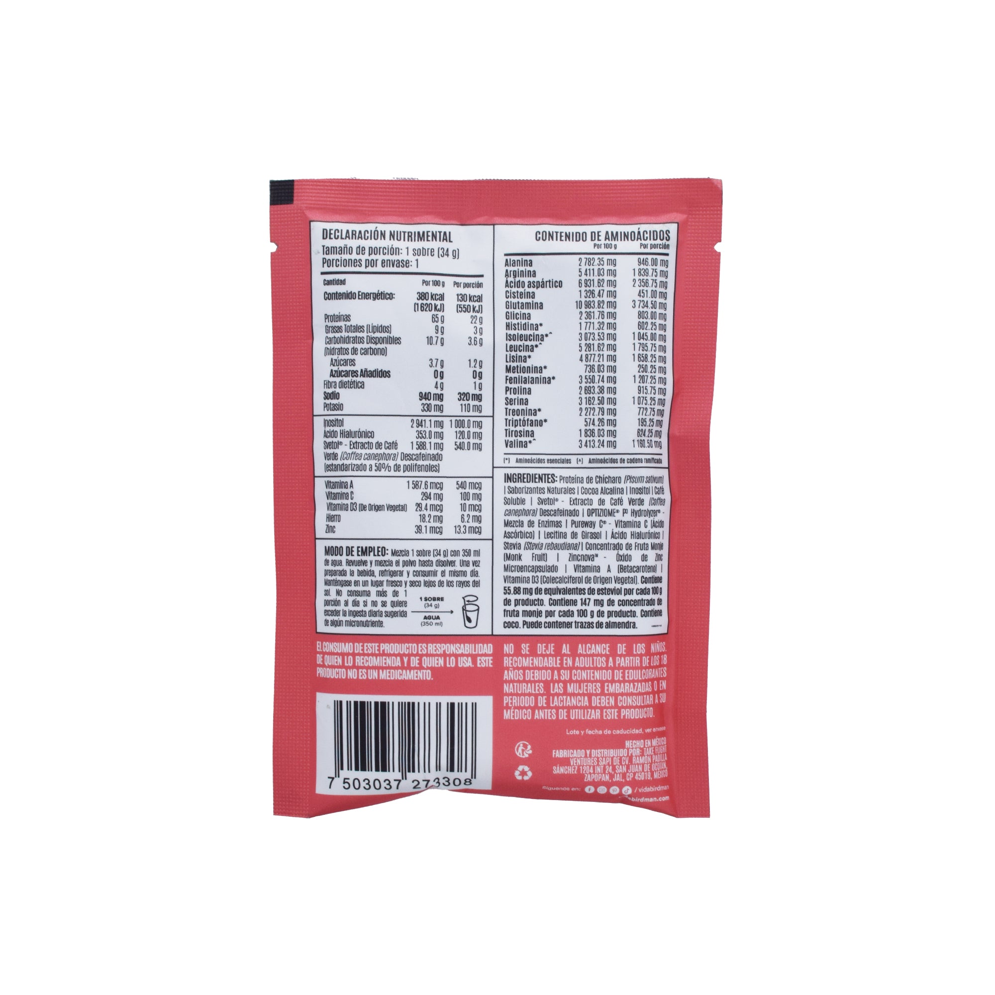 Proteina Vegetal Moka 34 G