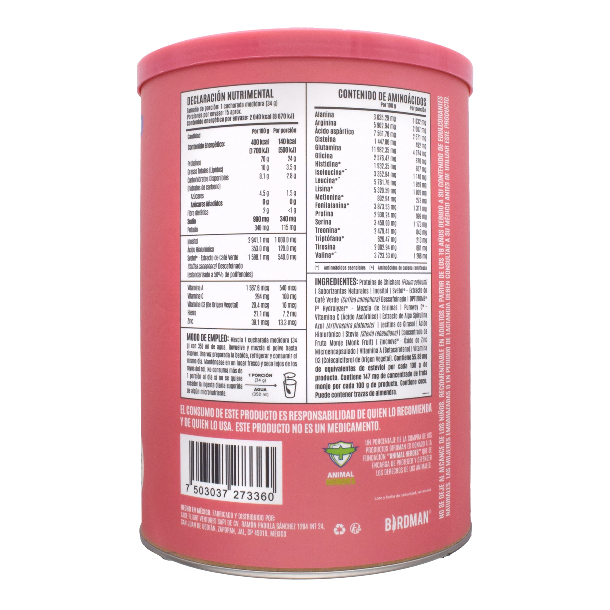 Proteina Vegetal Blueberry 510 G