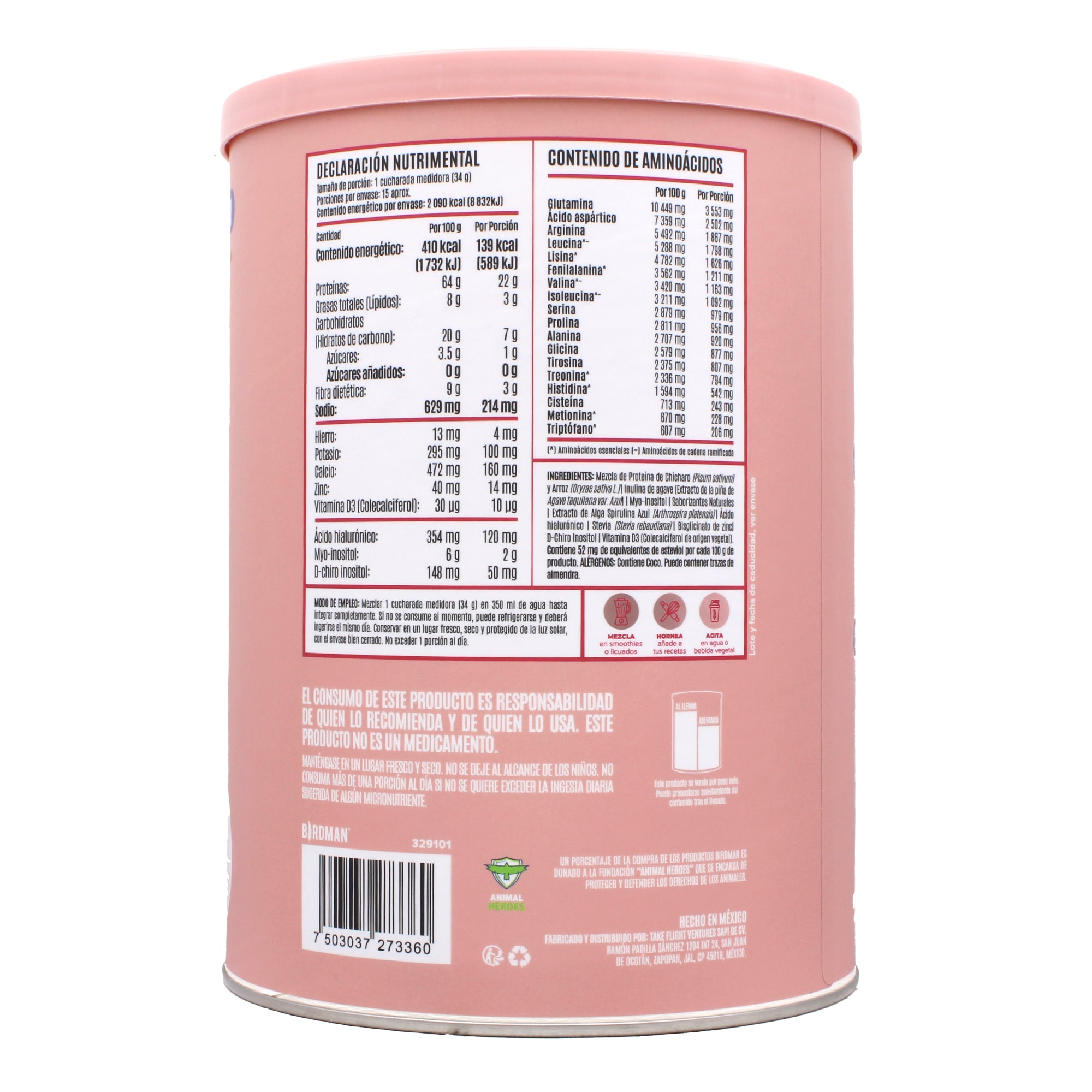 Proteina Vegetal Blueberry 510 G