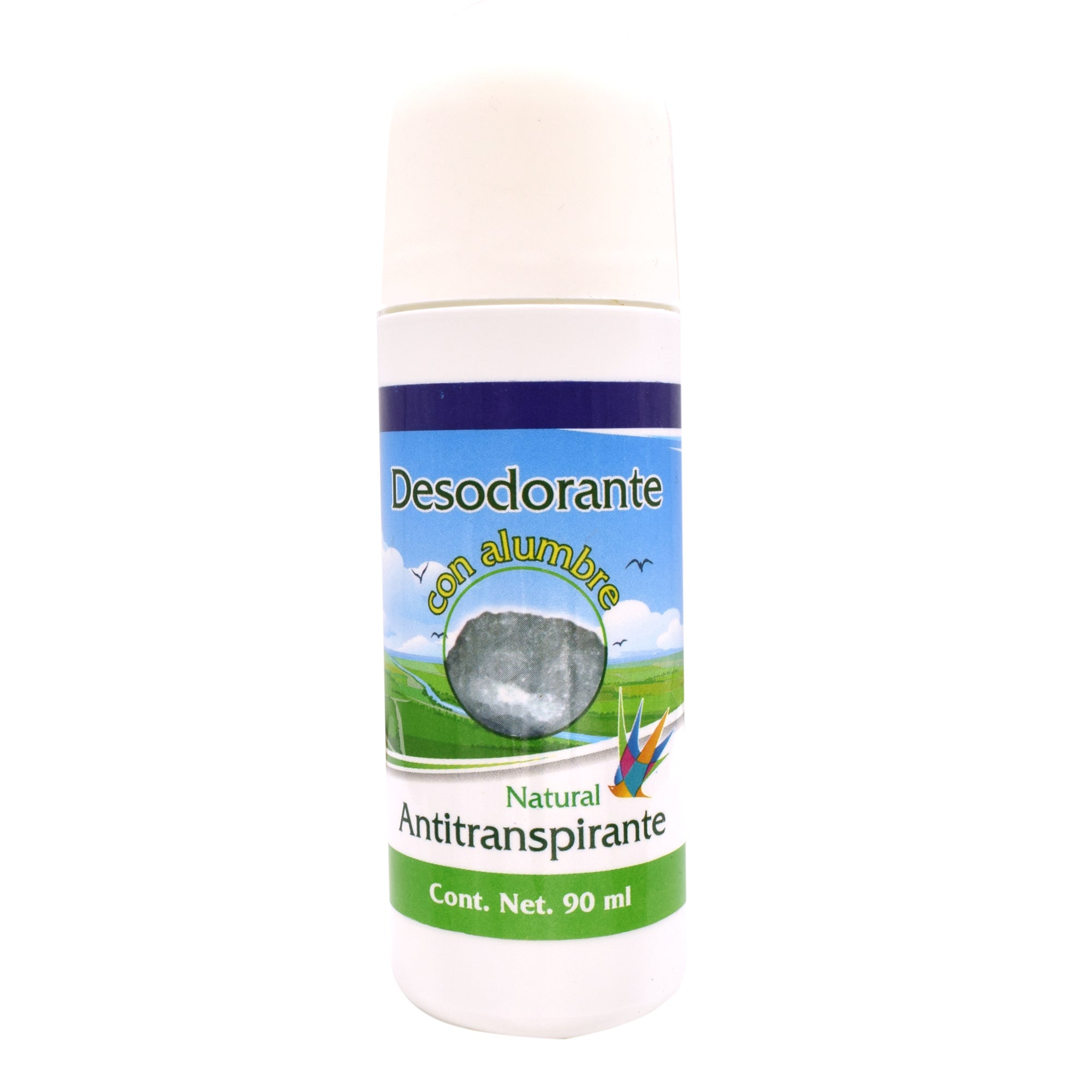 Desodorante natural con alumbre 90 ml