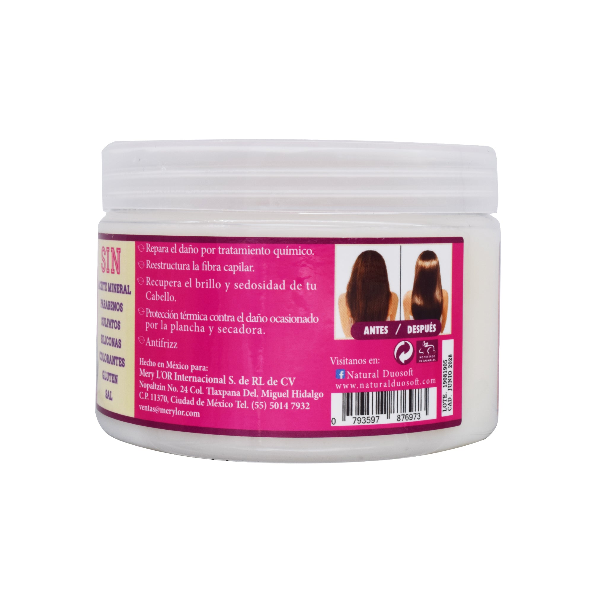 Mascarilla Capilar Reestructurante 300 G