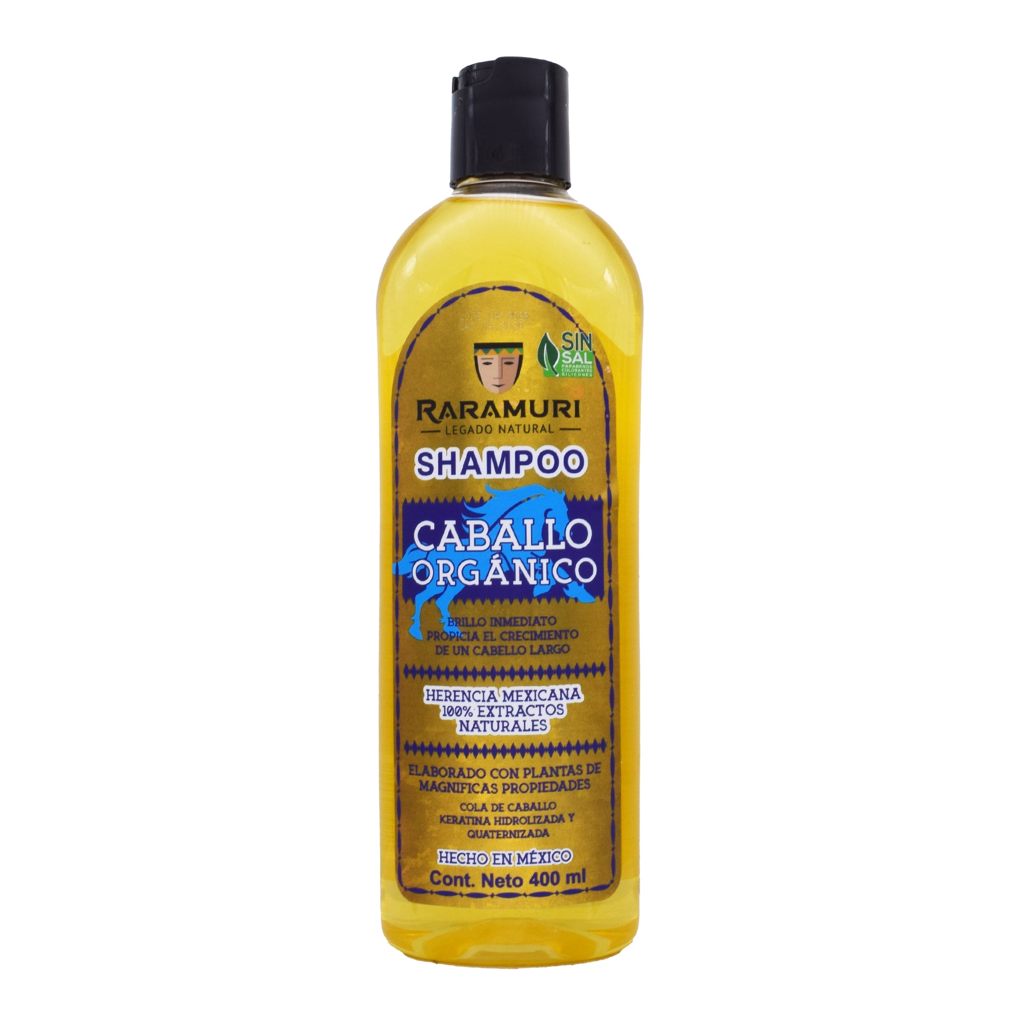 Shampoo Caballo Organico 400 Ml