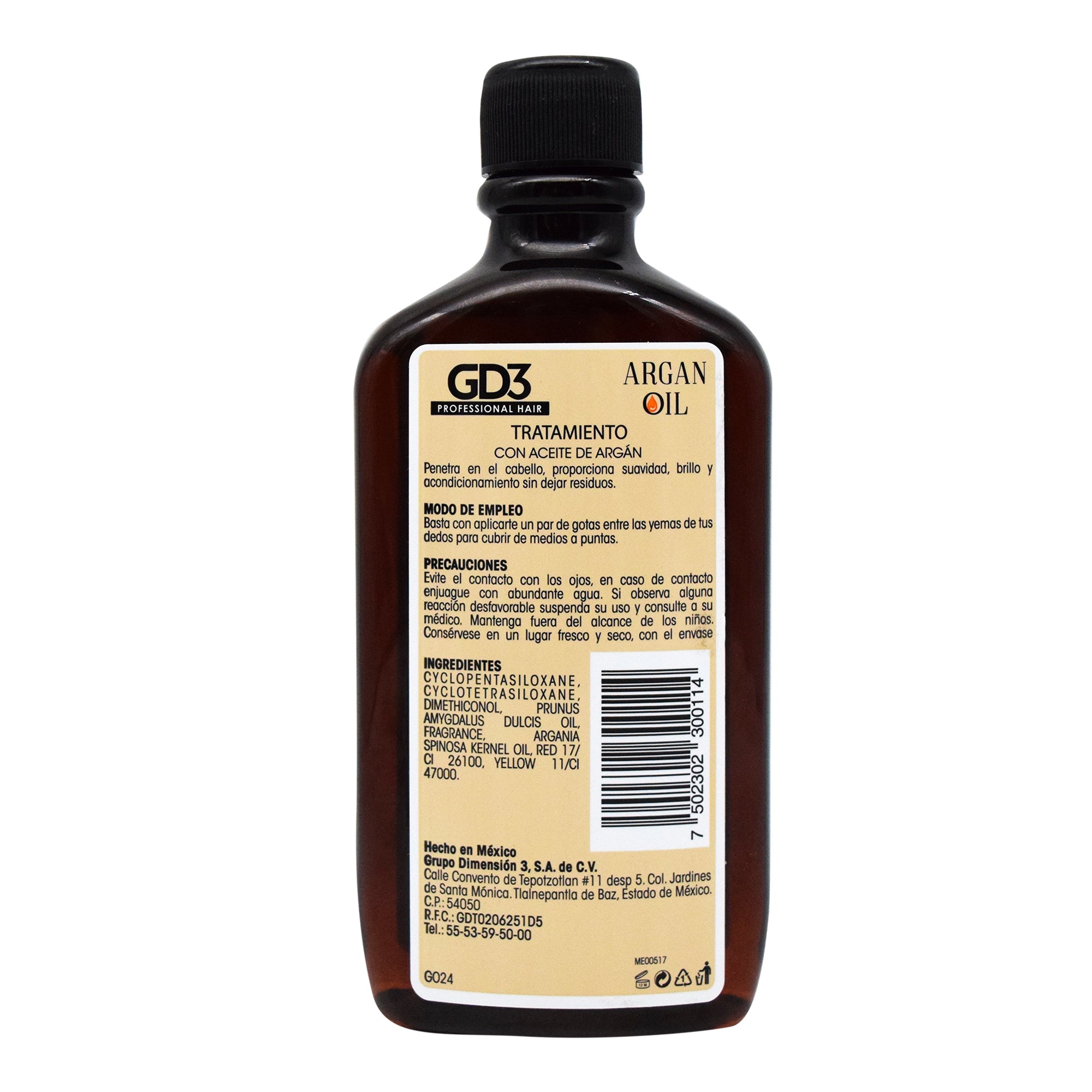 Aceite de argan 240 ml