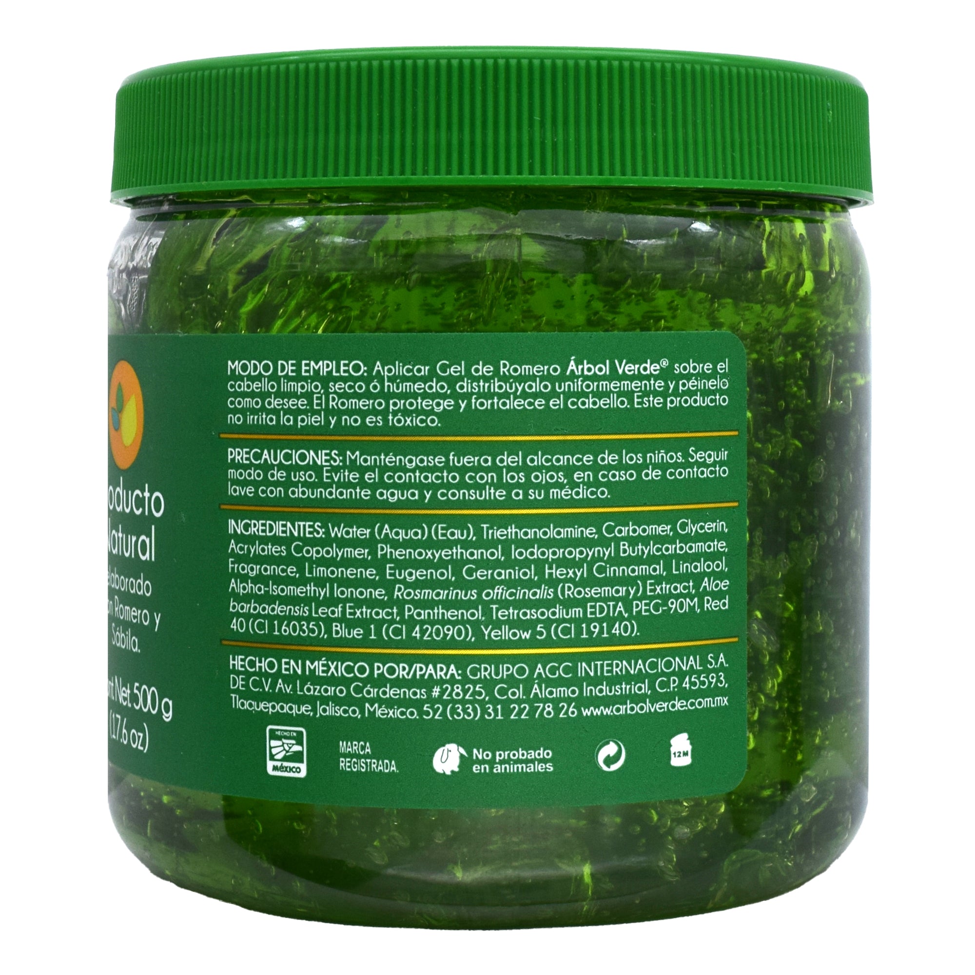 Gel Capilar De Romero 500 G