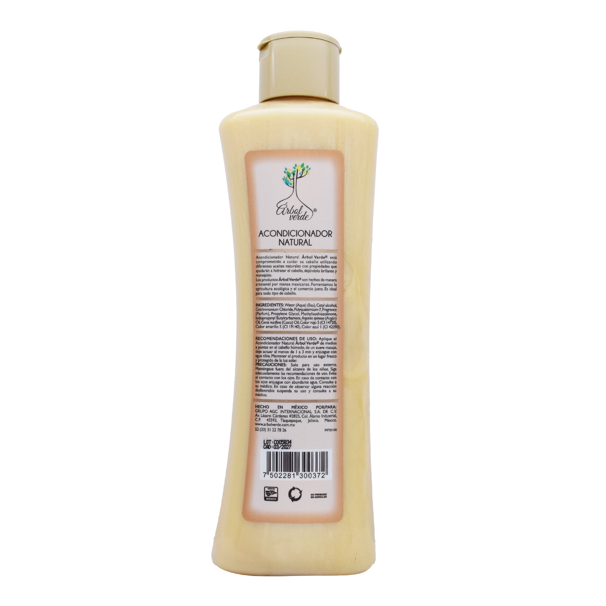 Acondicionador Coco Y Aceite De Argan 500 Ml