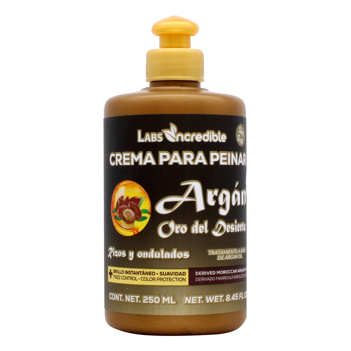 Crema Para Peinar Aceite Argan 250 Ml