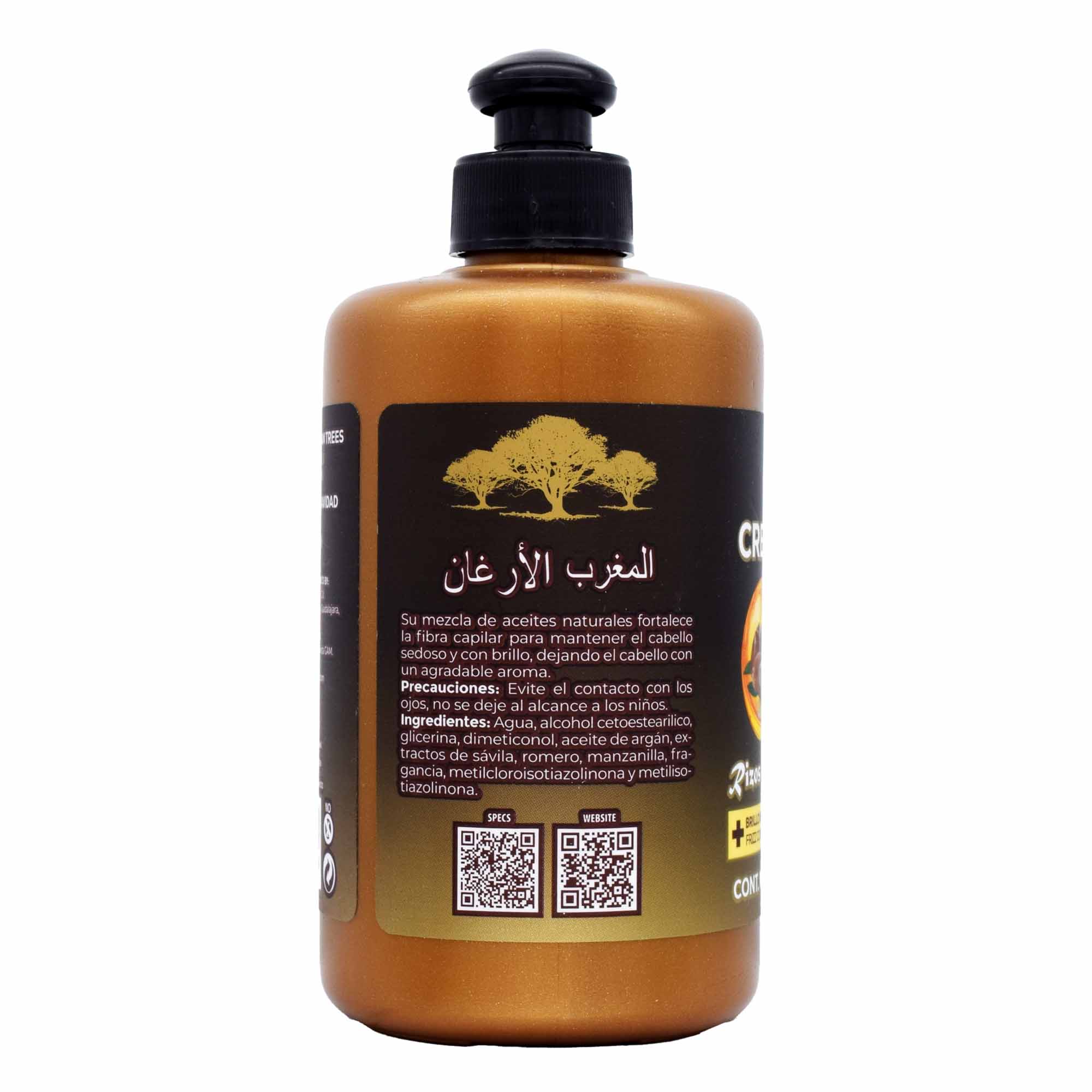 Crema Para Peinar Aceite Argan 250 Ml