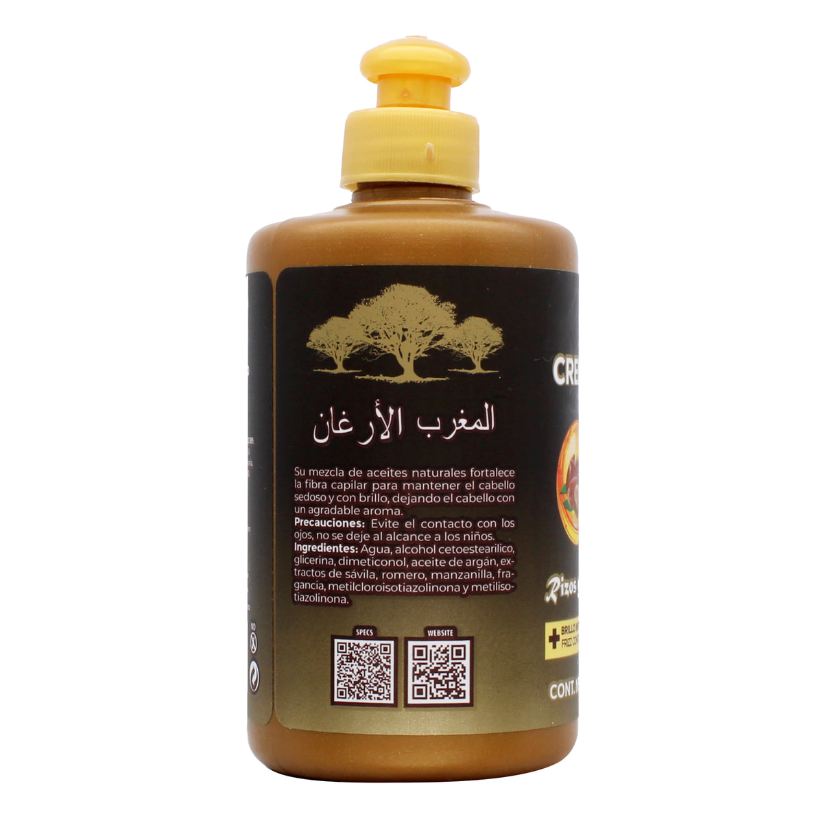Crema Para Peinar Aceite Argan 250 Ml