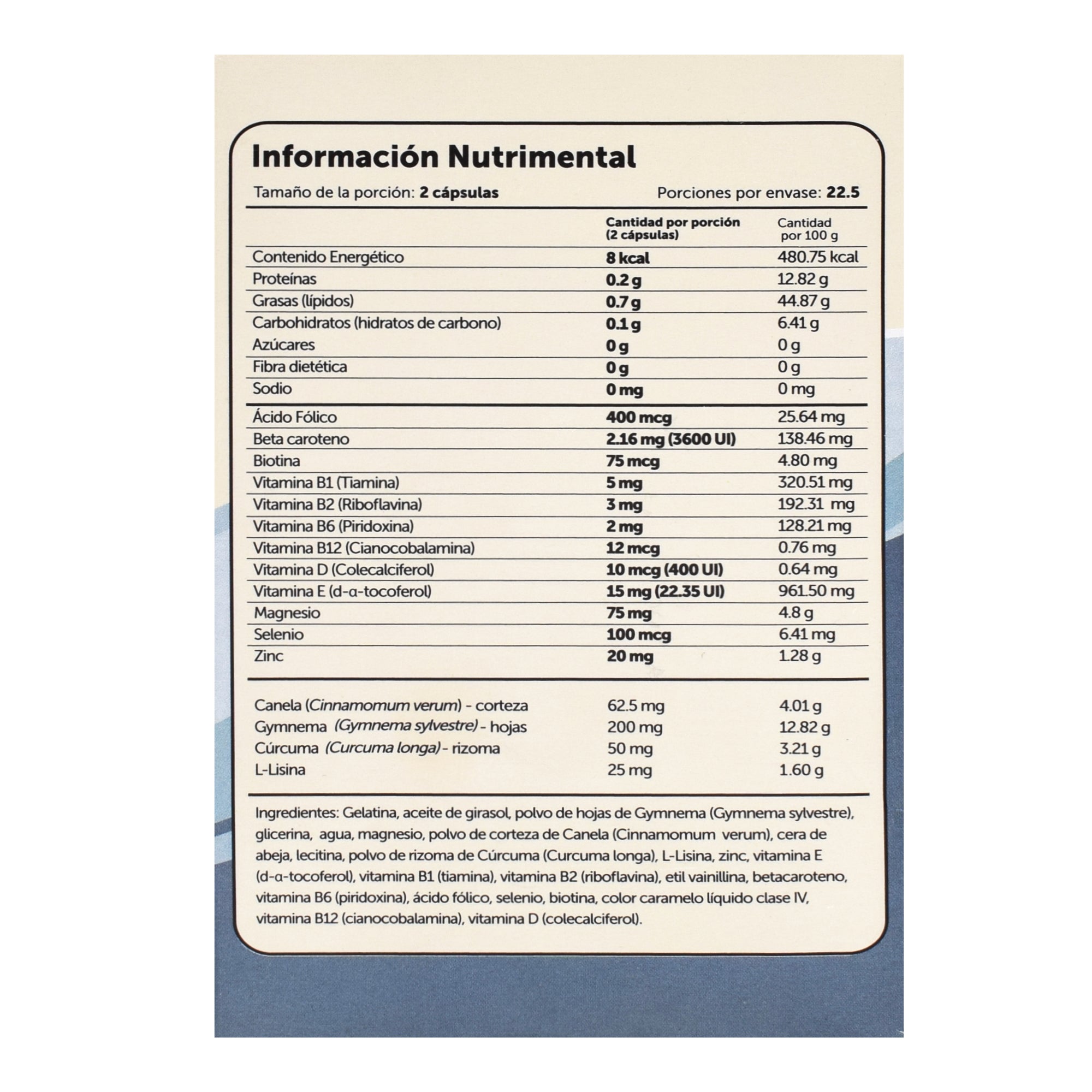 Evervital Zuckont 45 Cap