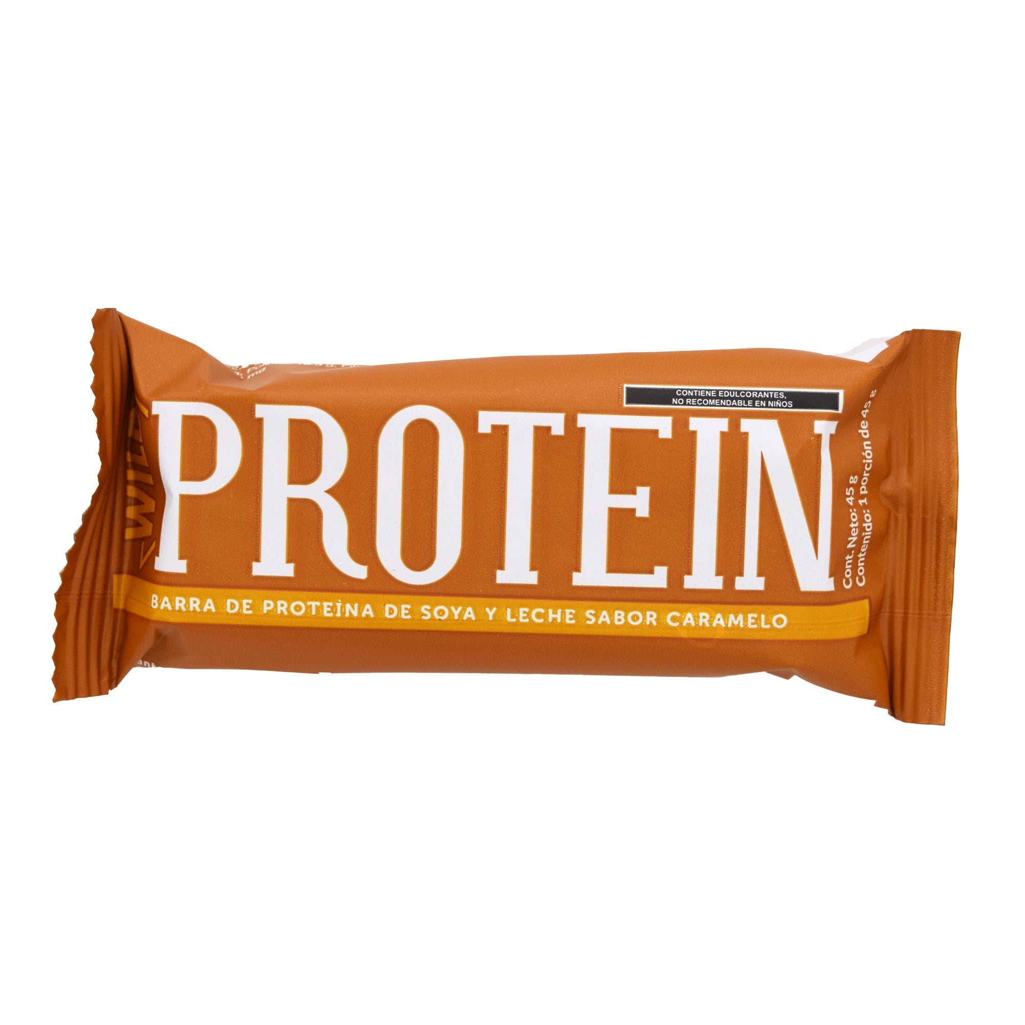 Barra Proteina Caramelo 45 G (Paquete 16)