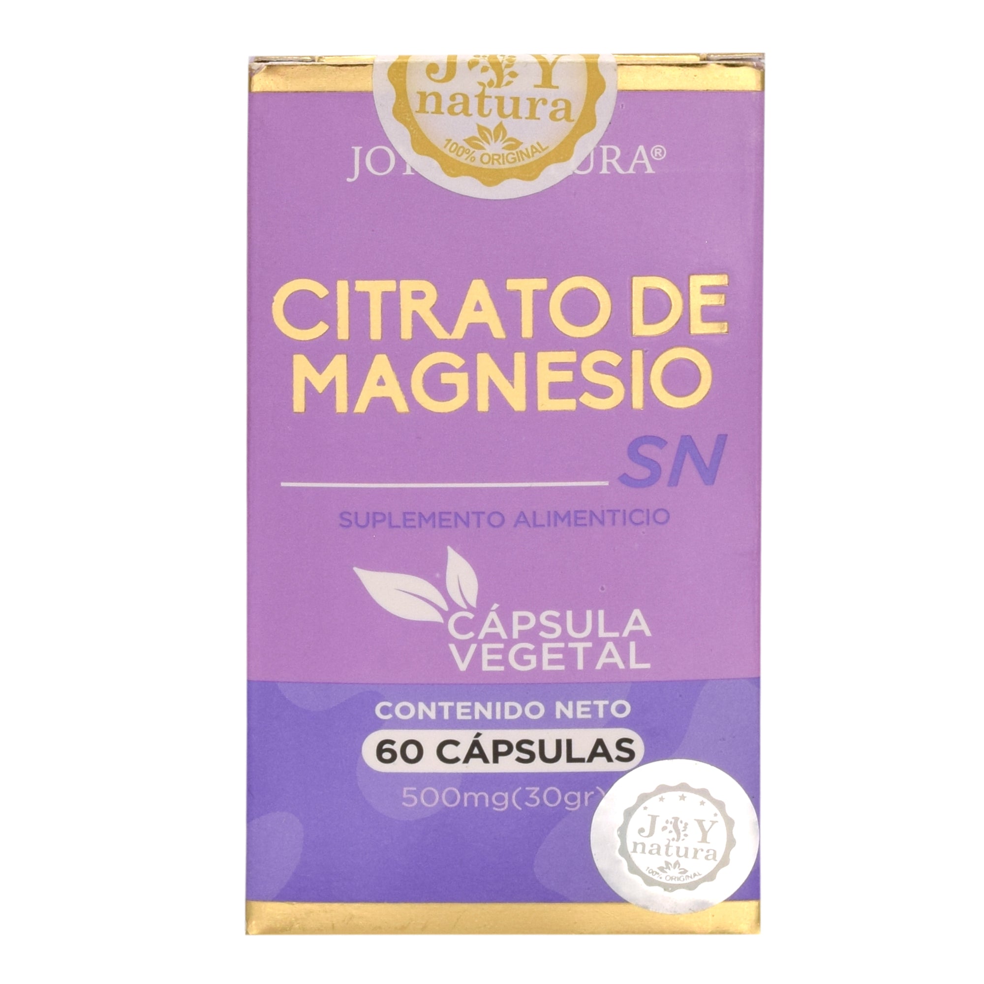 Citrato De Magnesio Melatonina Sn 60 Cap