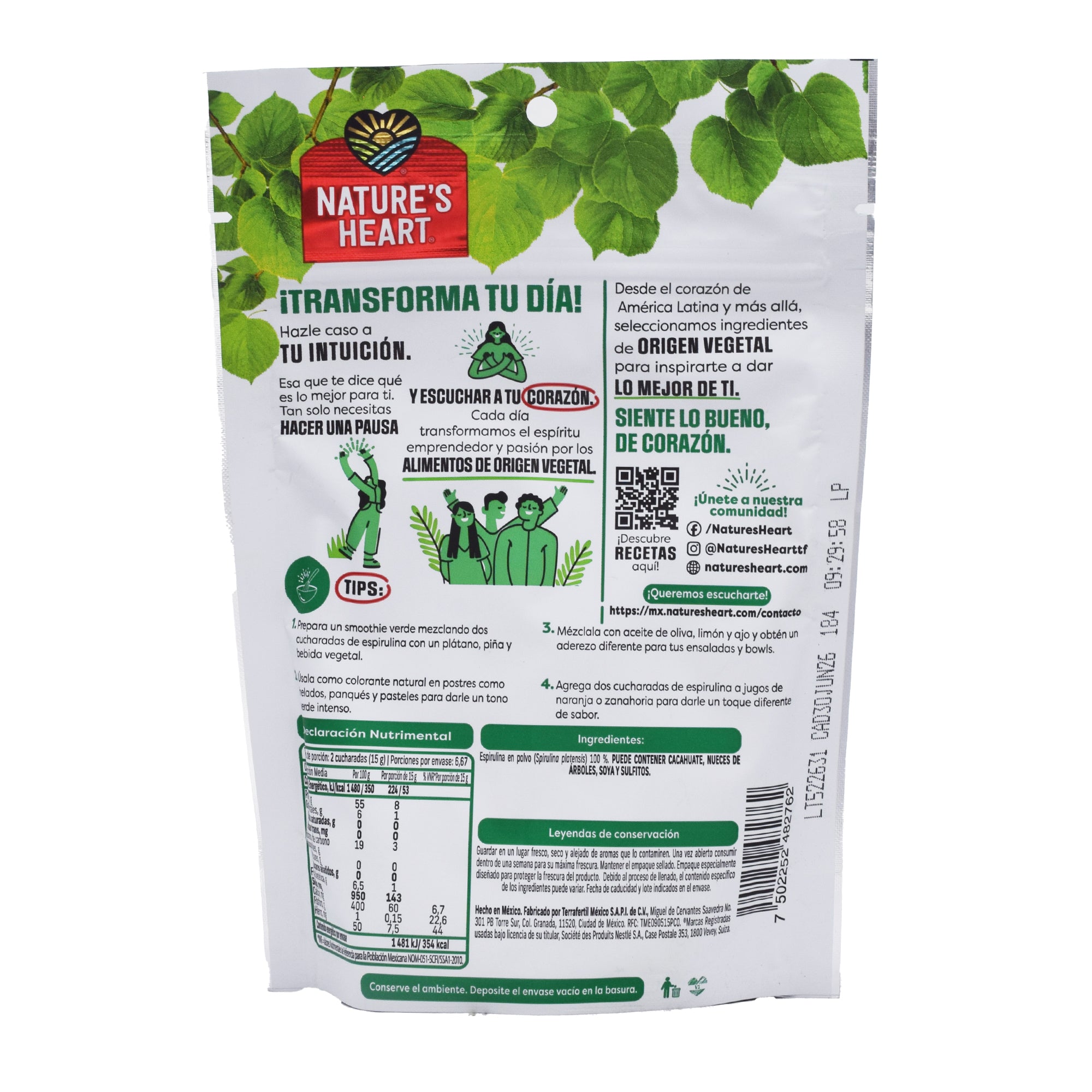 Espirulina En Polvo 100 G