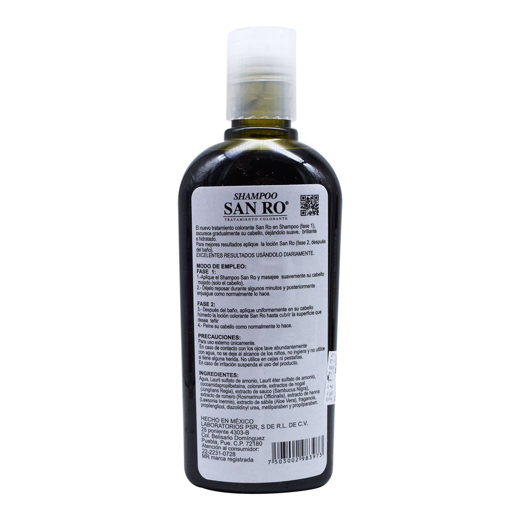 Shampoo Trat Colorante 250 Ml