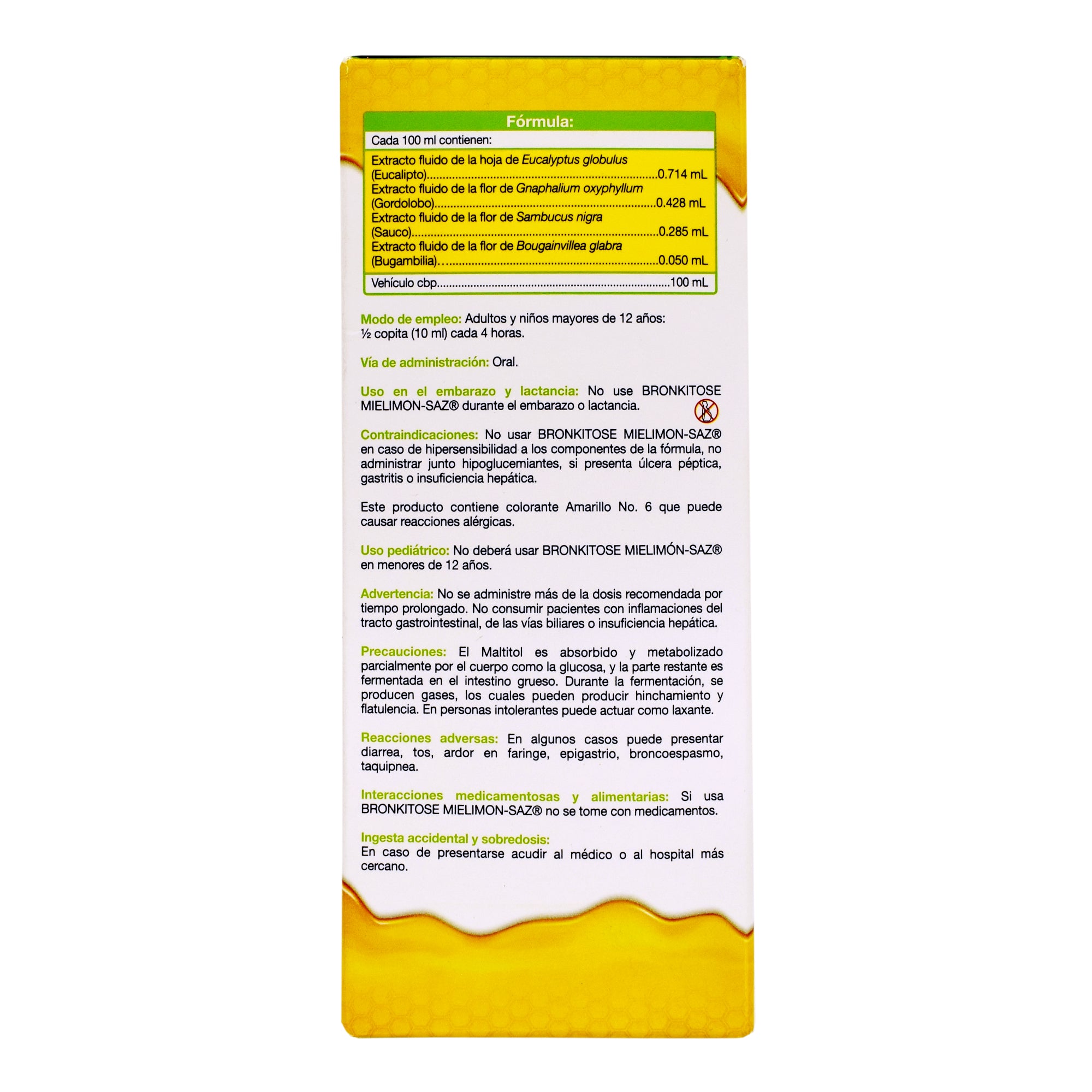 Bronkitose Sin Azucar  240 Ml