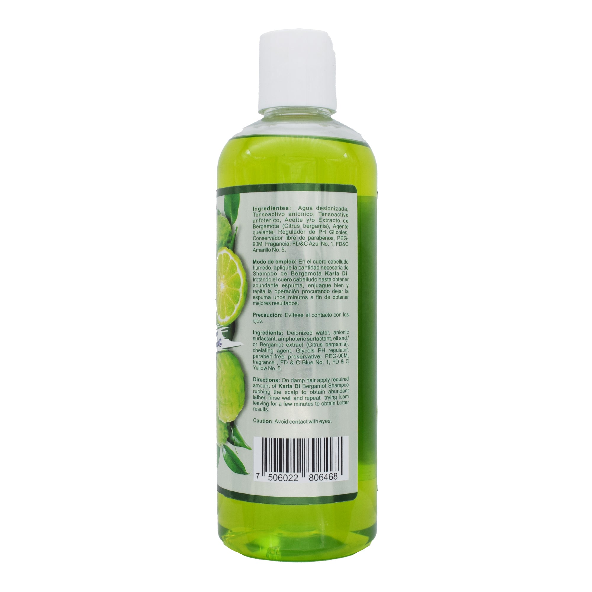 Shampoo Bergamota 500 Ml