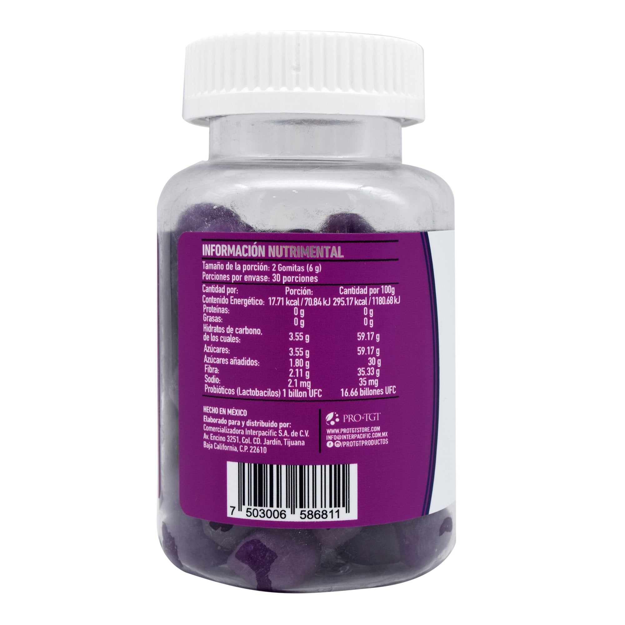 Probioticos Uva  60 Gomitas