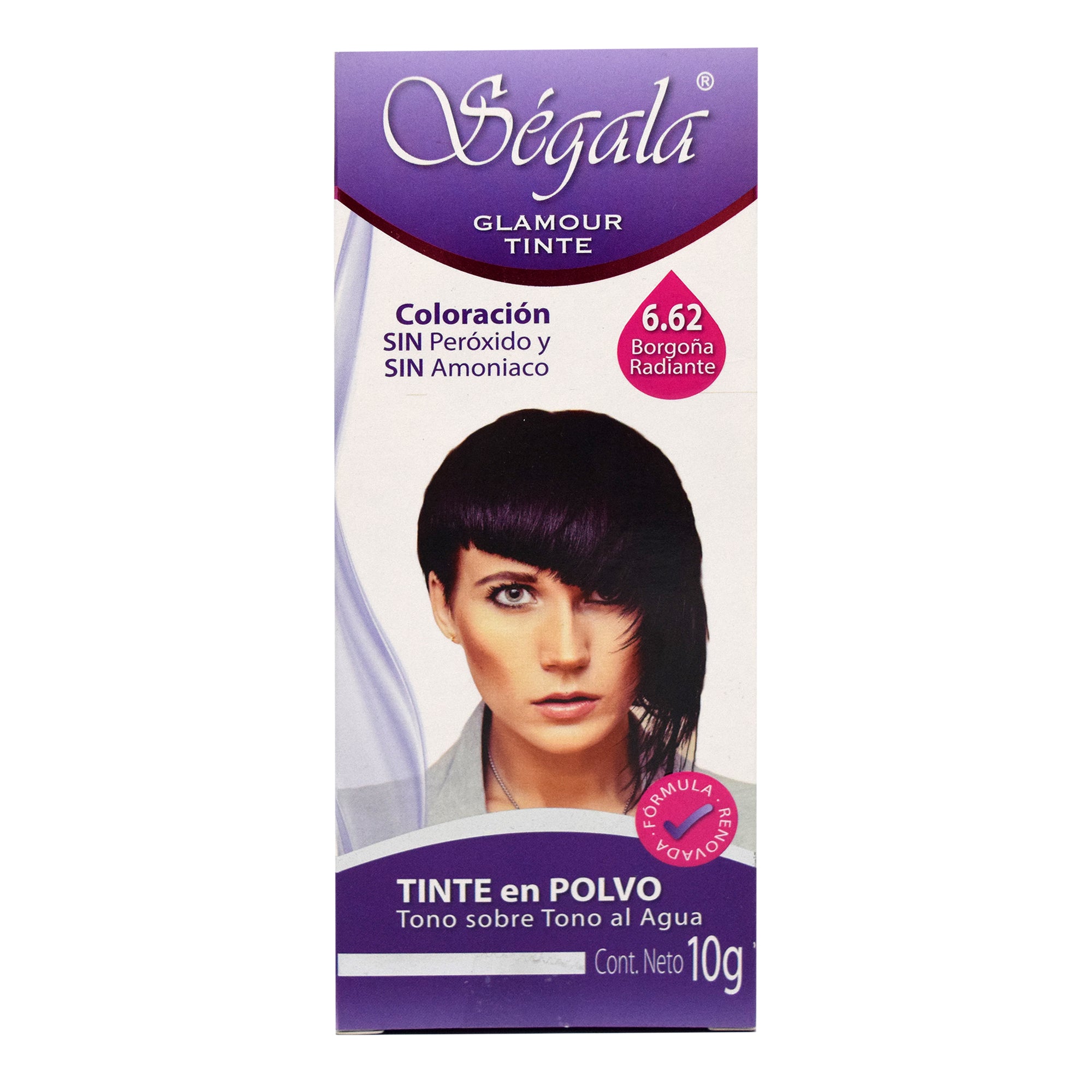 Tinte Al Agua  Borgona Radiante 10 G