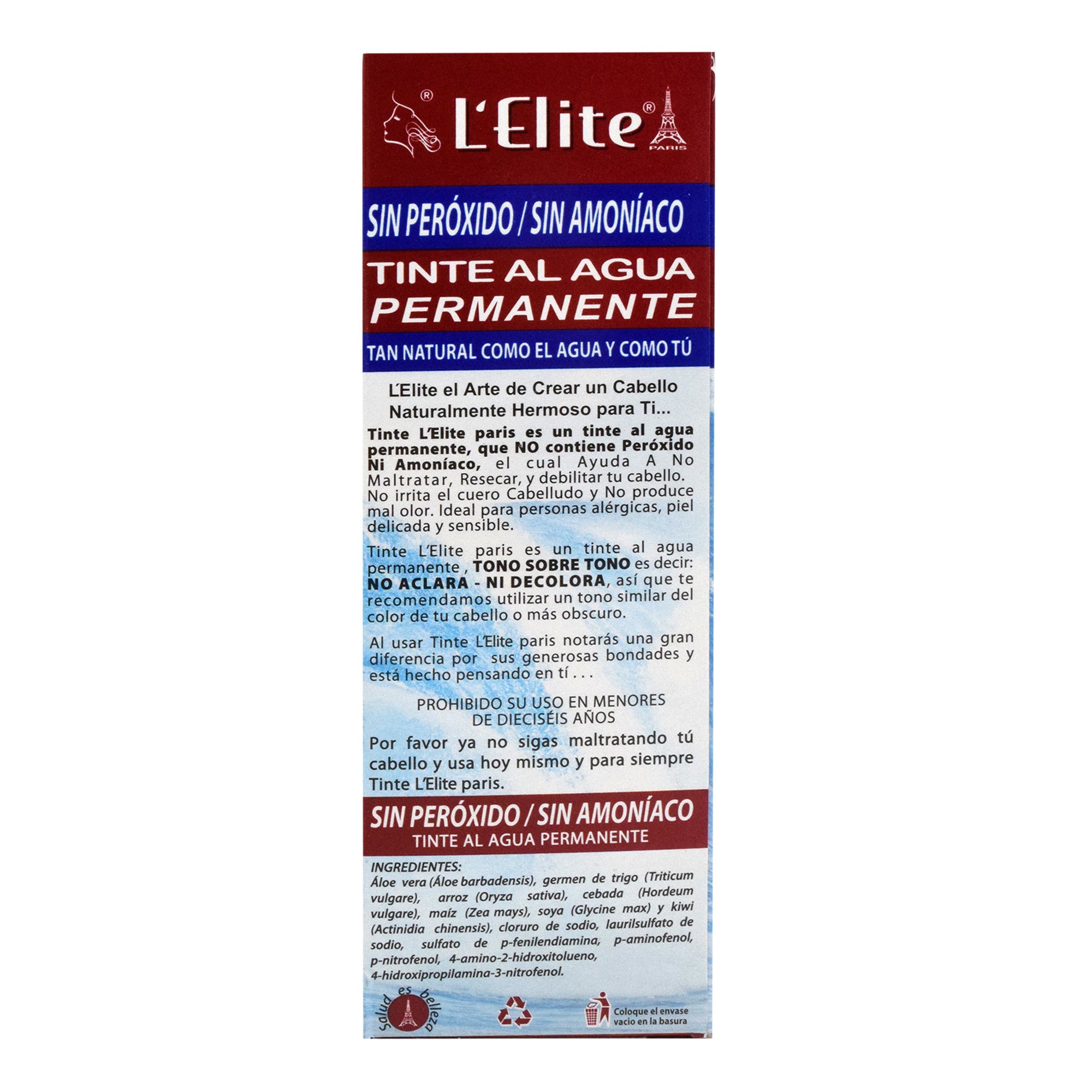 Tinte Negro Natural 10 G