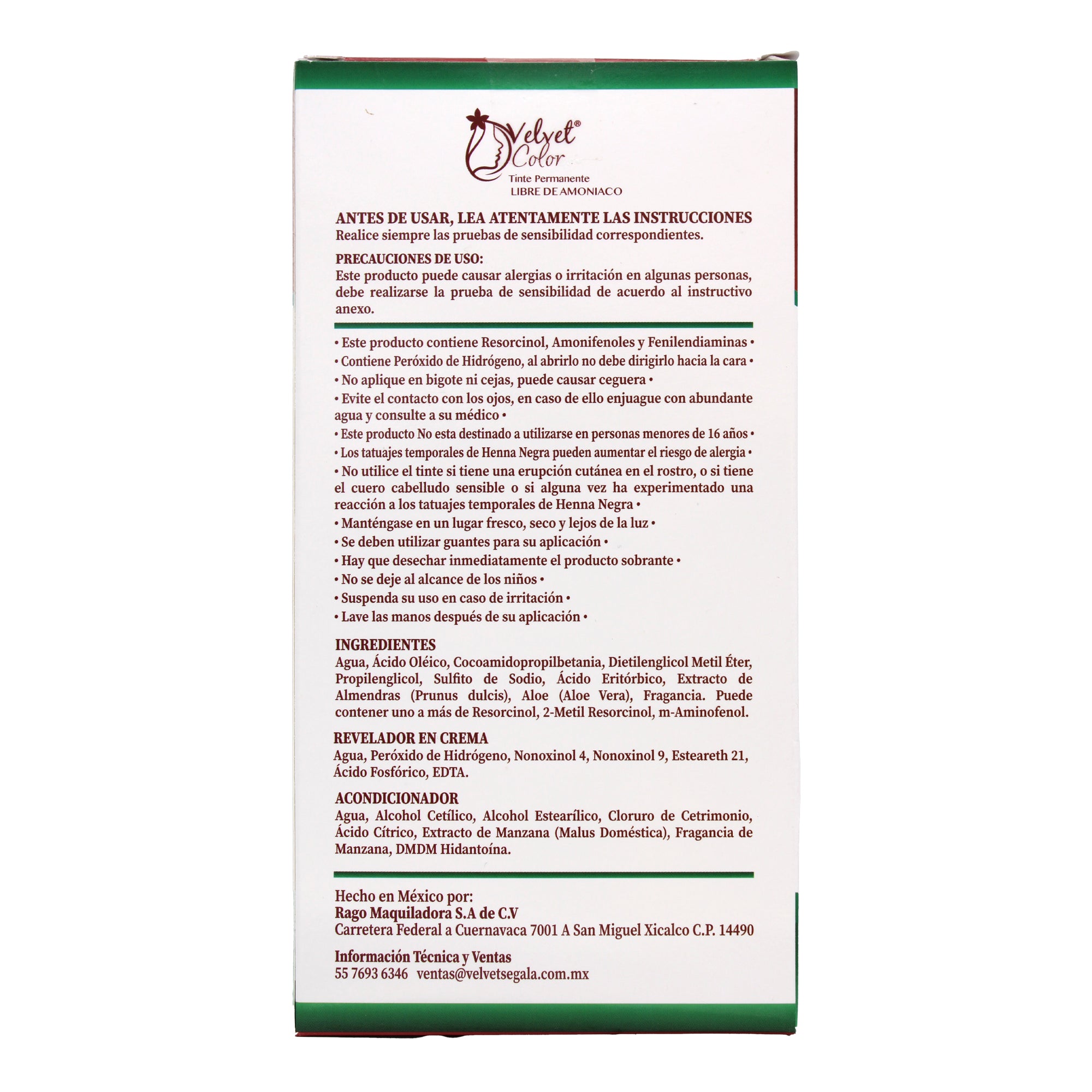 Tinte Rojo Carmin 150 Ml