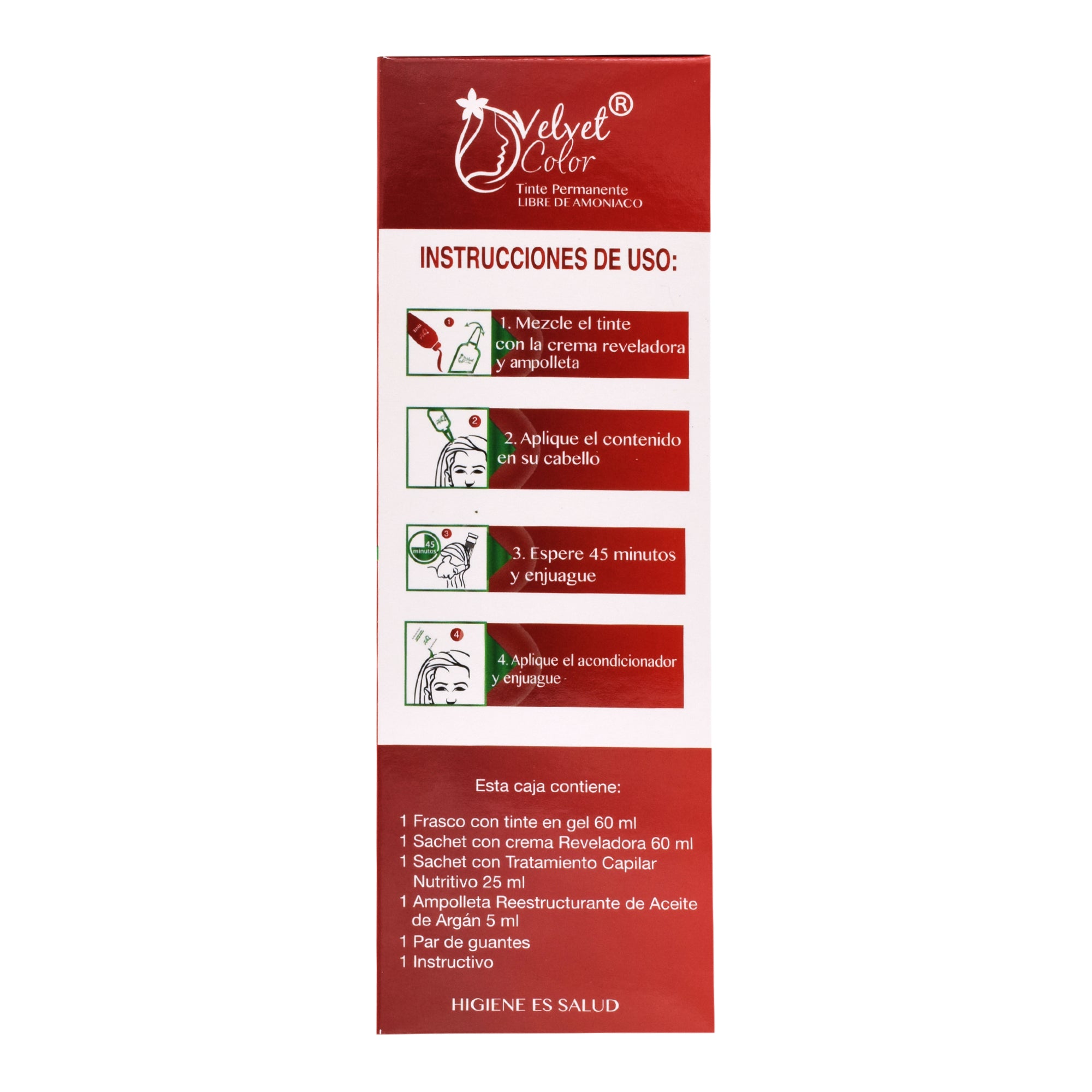 Tinte Rojo Carmin 150 Ml