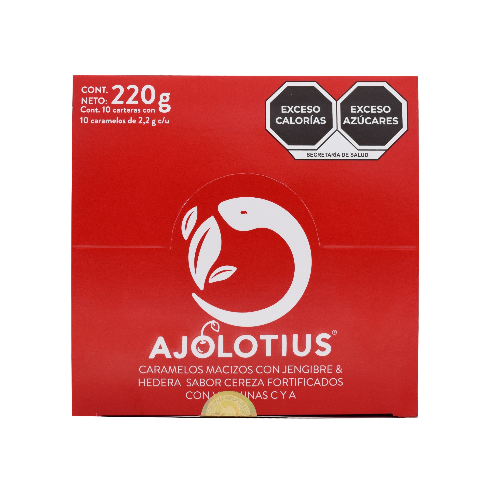 Pastillas Refrescantes Jengibre Hedera 10 Pz (Paquete 10)