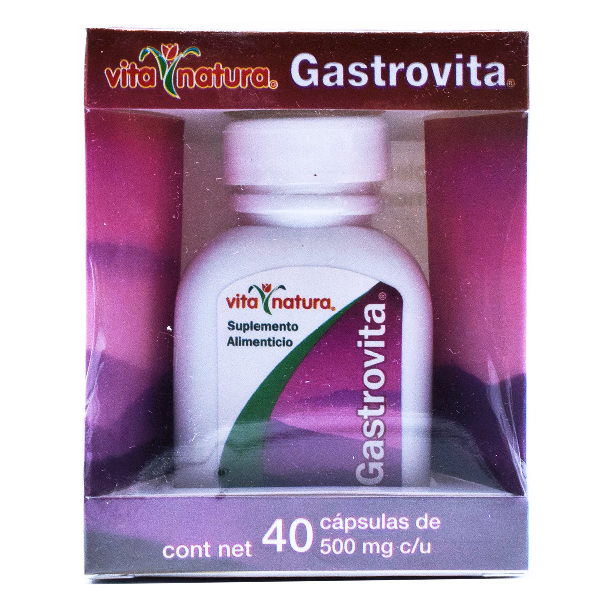 Gastrovita 500Mg 40 Cap