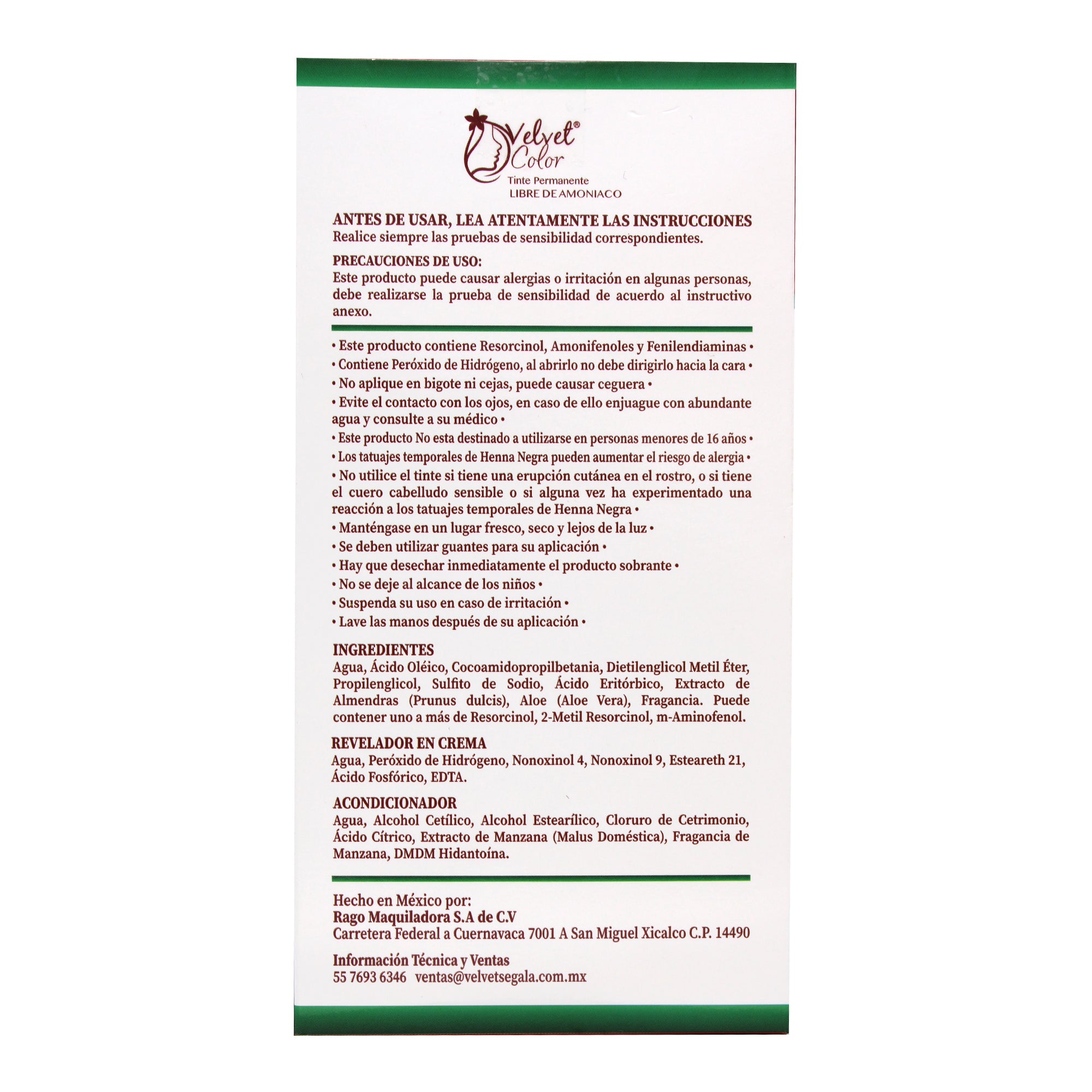 Tinte Negro 150 Ml