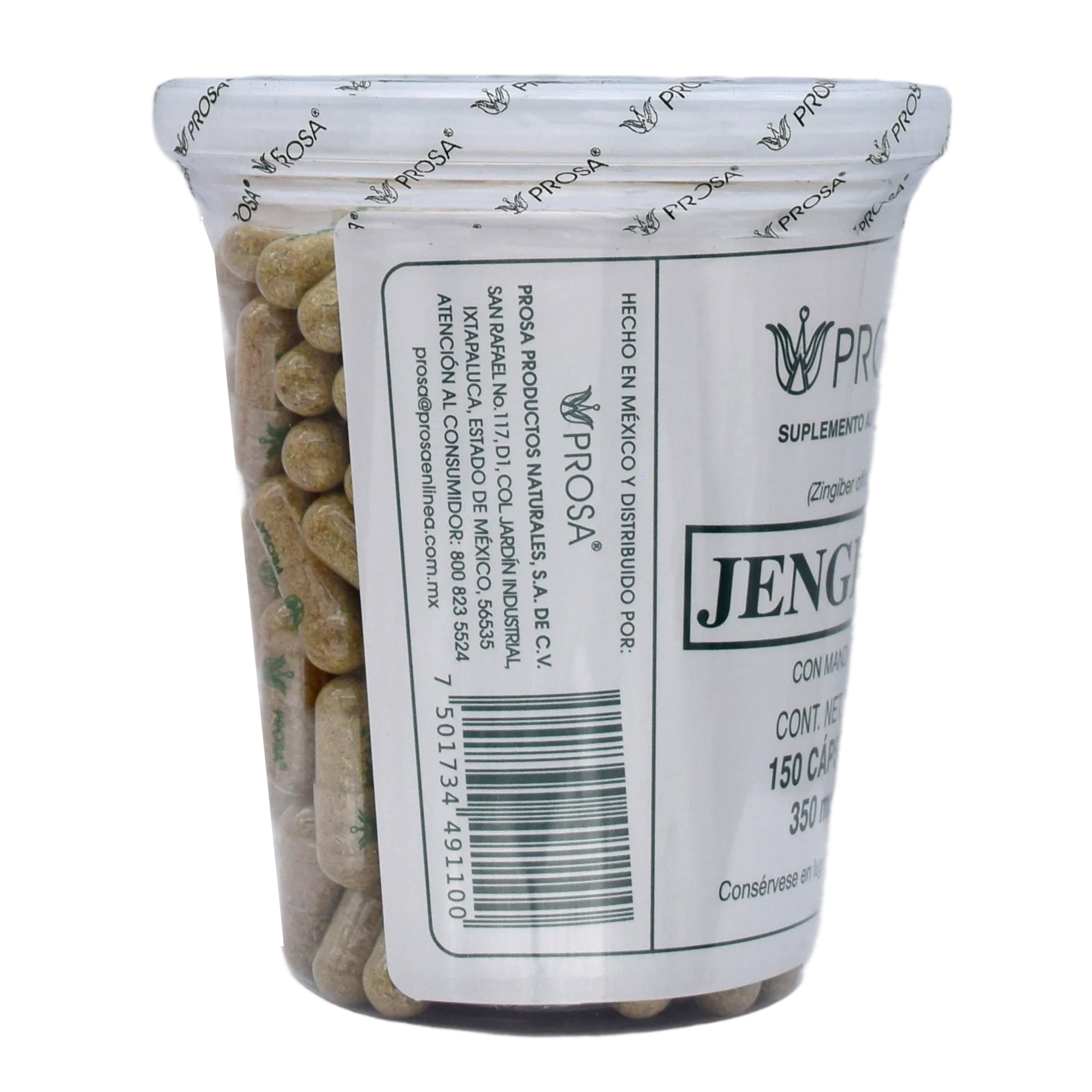 Jengibre Con Manzanilla 150 Cap