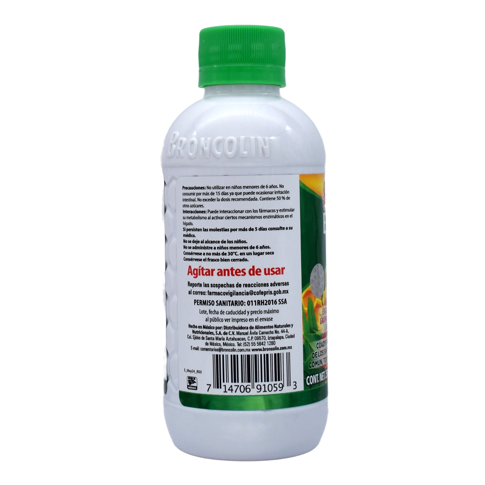 Jarabe Etiqueta Verde 250 Ml