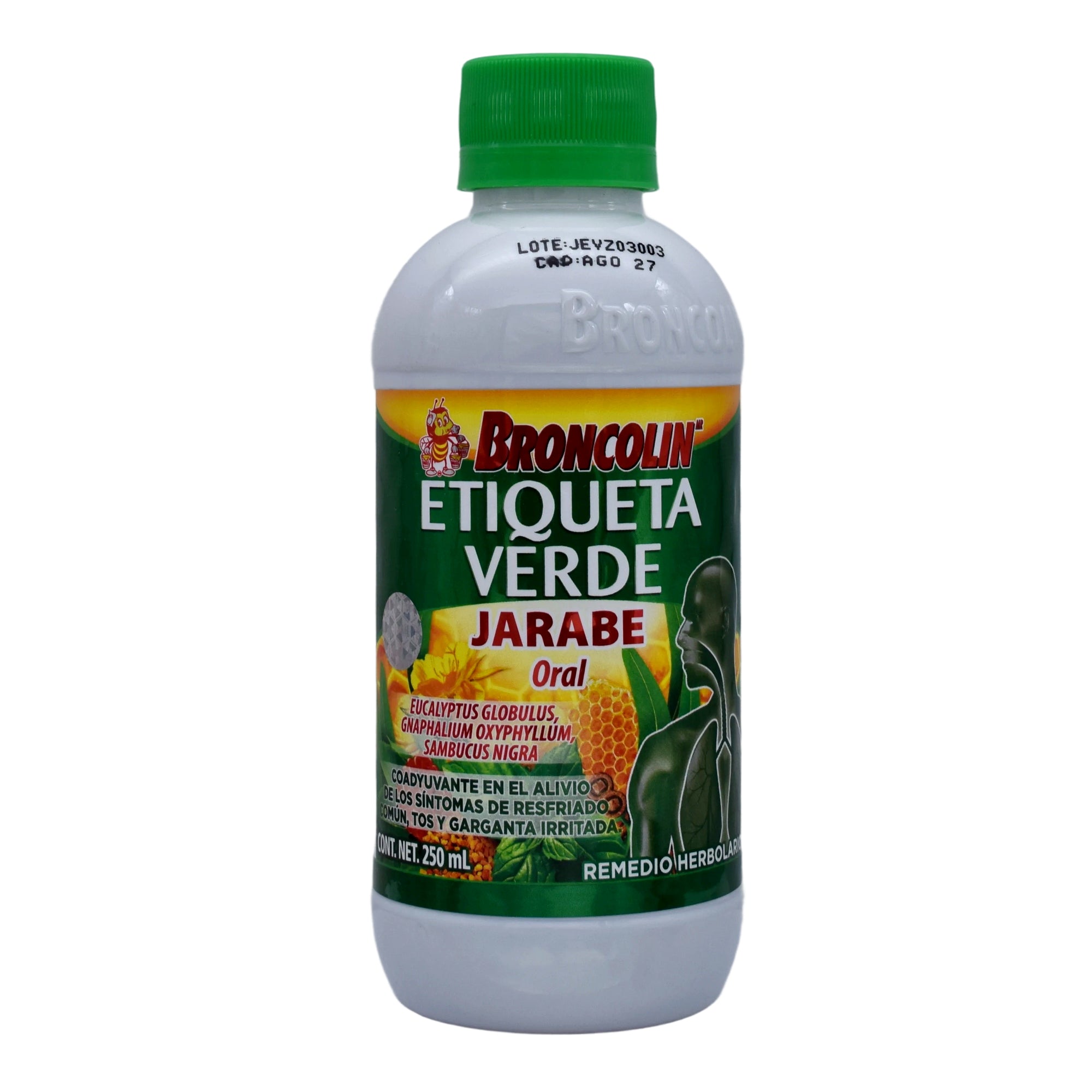 Jarabe Etiqueta Verde 250 Ml