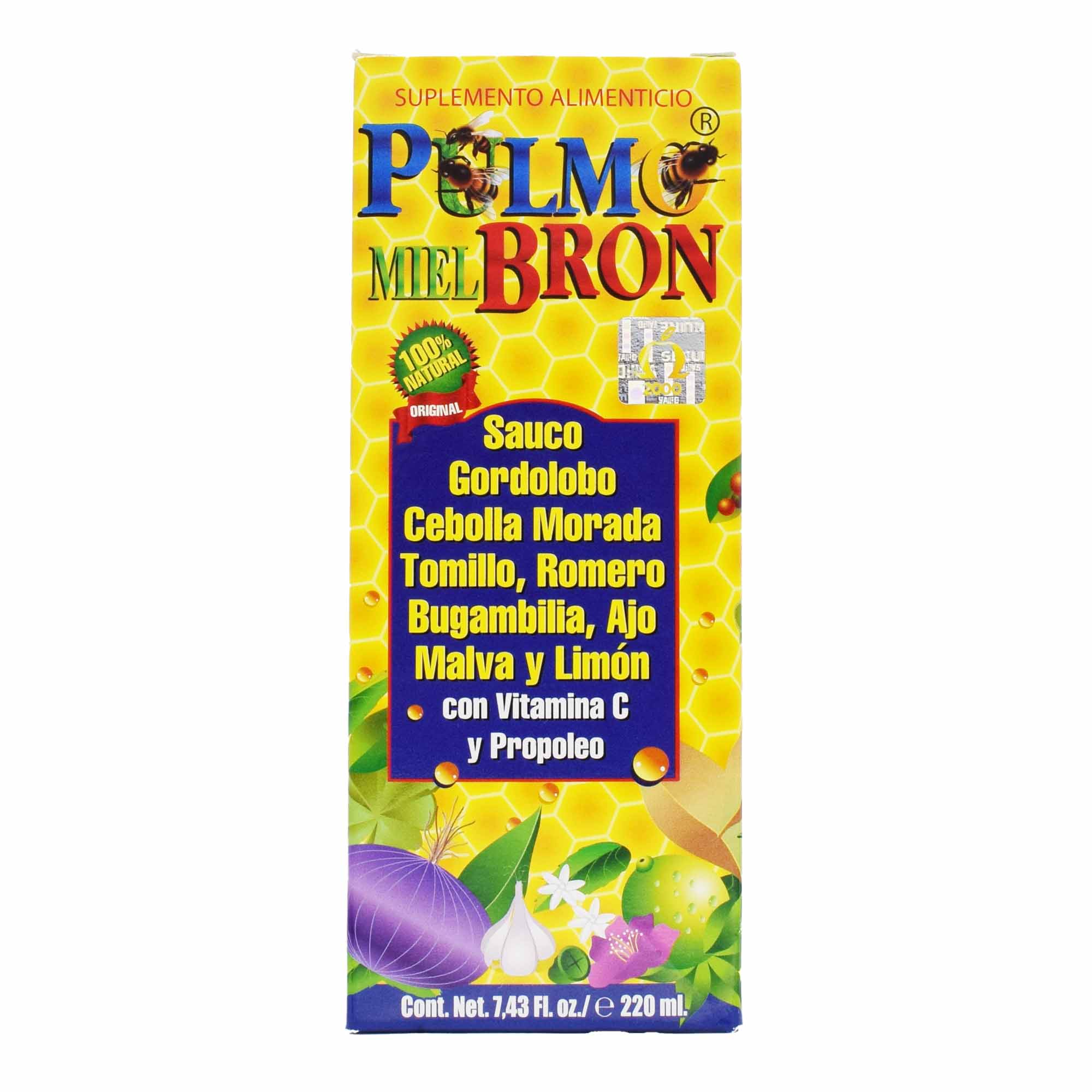 Jarabe Pulmobron 220 Ml