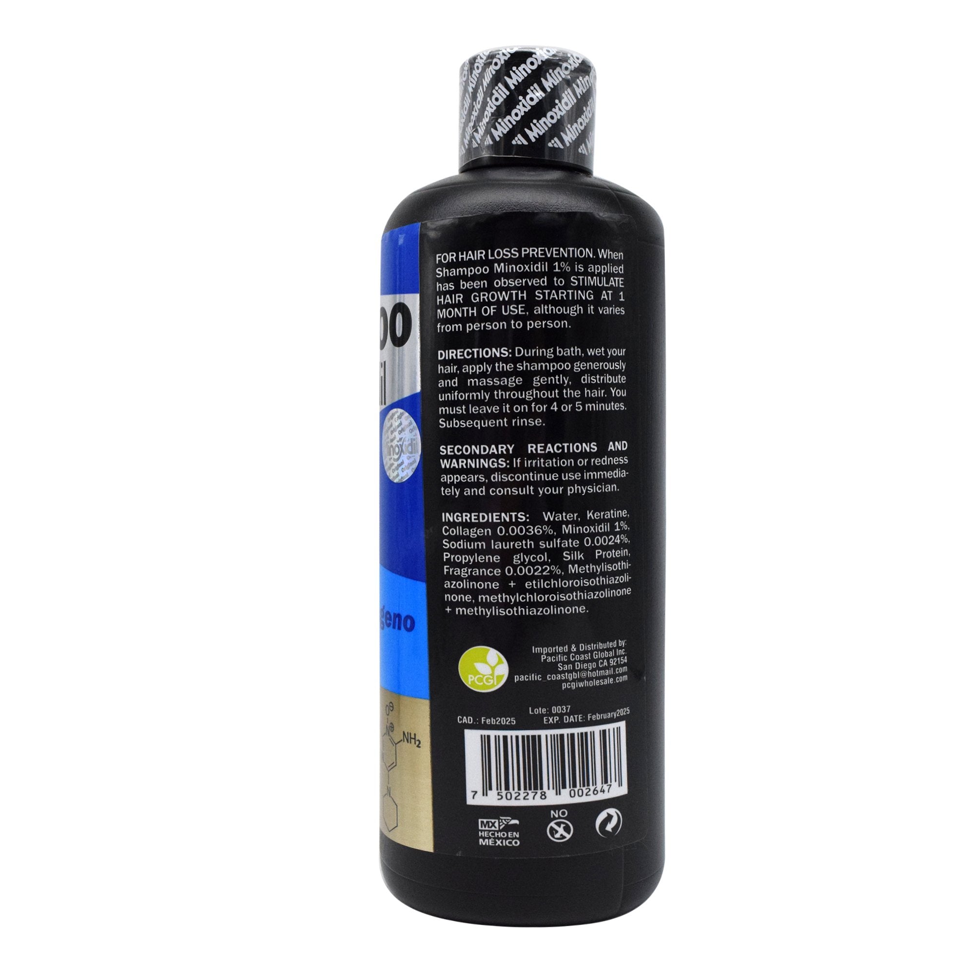 Shampoo minoxidil 950 ml